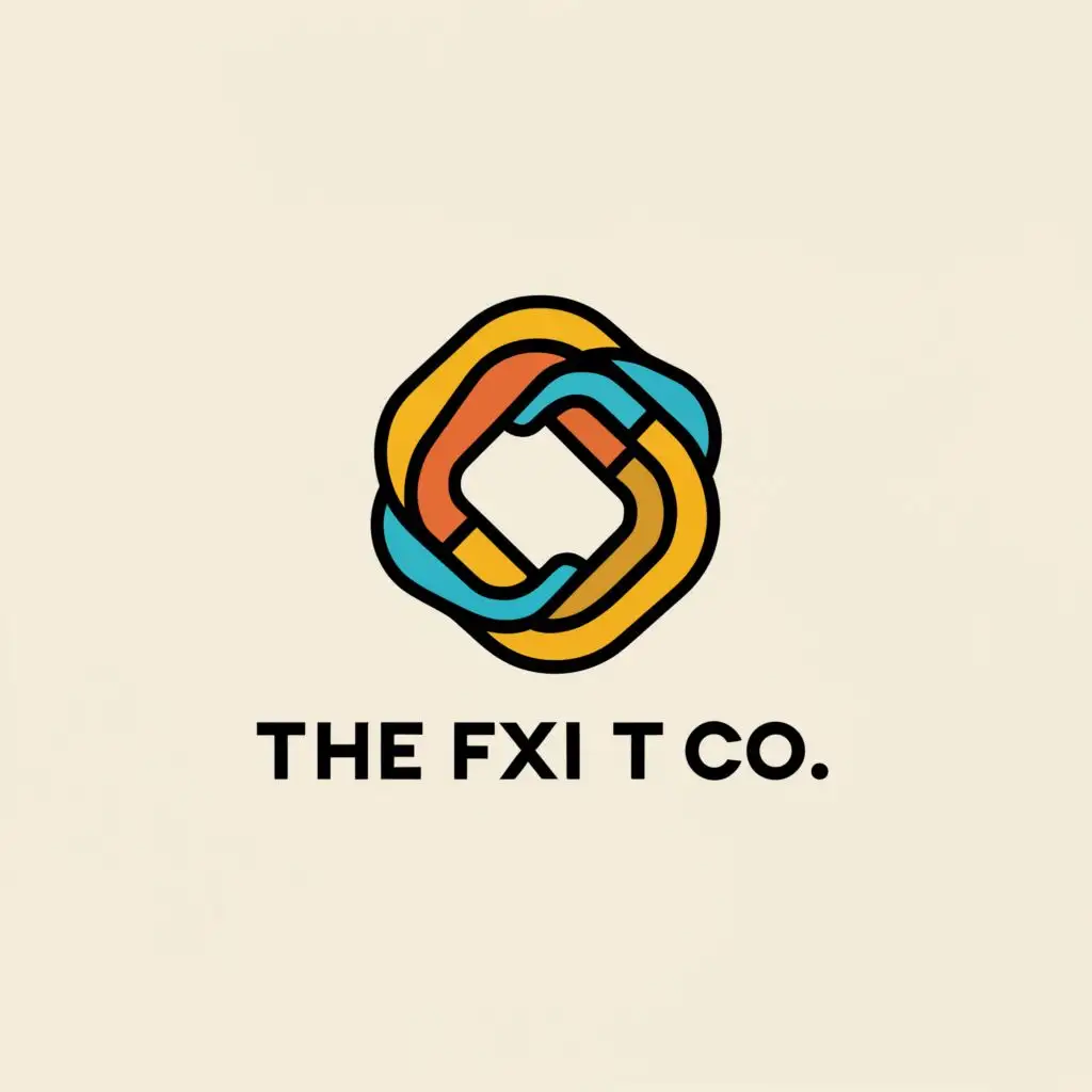 a logo design,with the text "The Fix it Co.", main symbol:abstract,Moderate,clear background