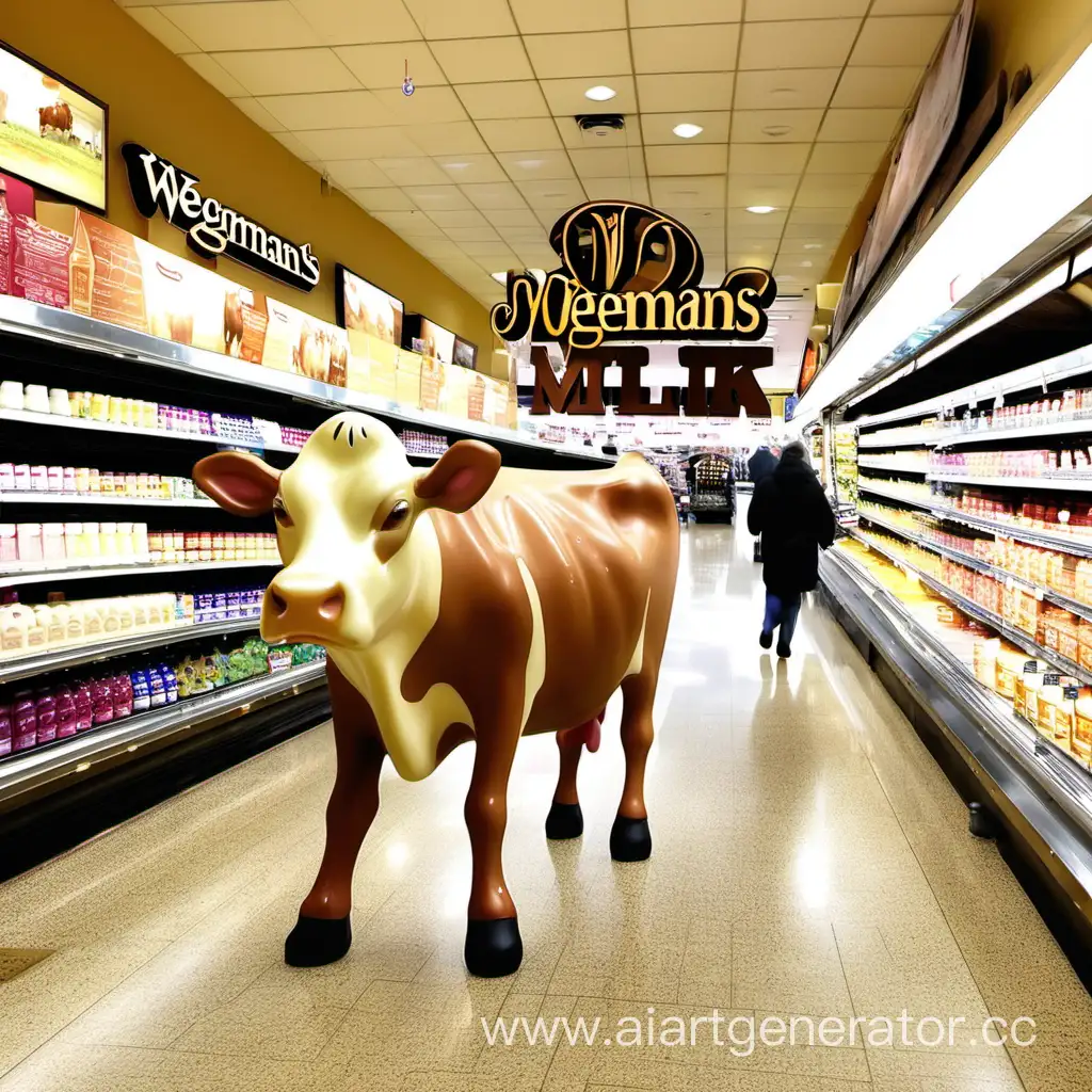 Wegmans milk cow