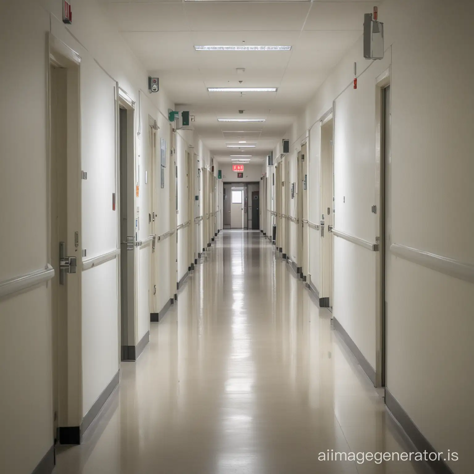 Busy-Hospital-Corridor-with-Medical-Professionals-and-Patients