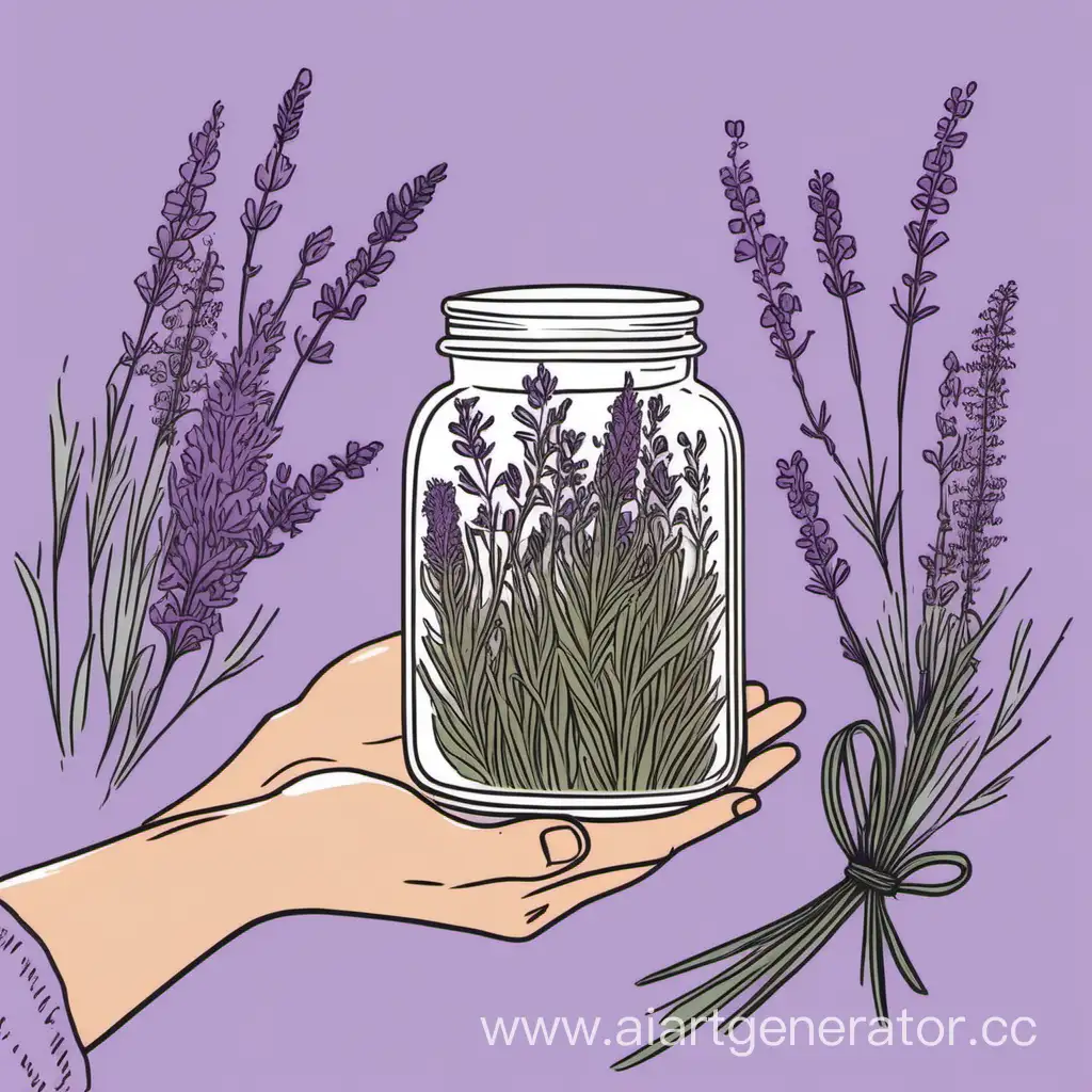 Artistic-Hands-Showcasing-Medicinal-Herbs-and-Lavender-Bouquet