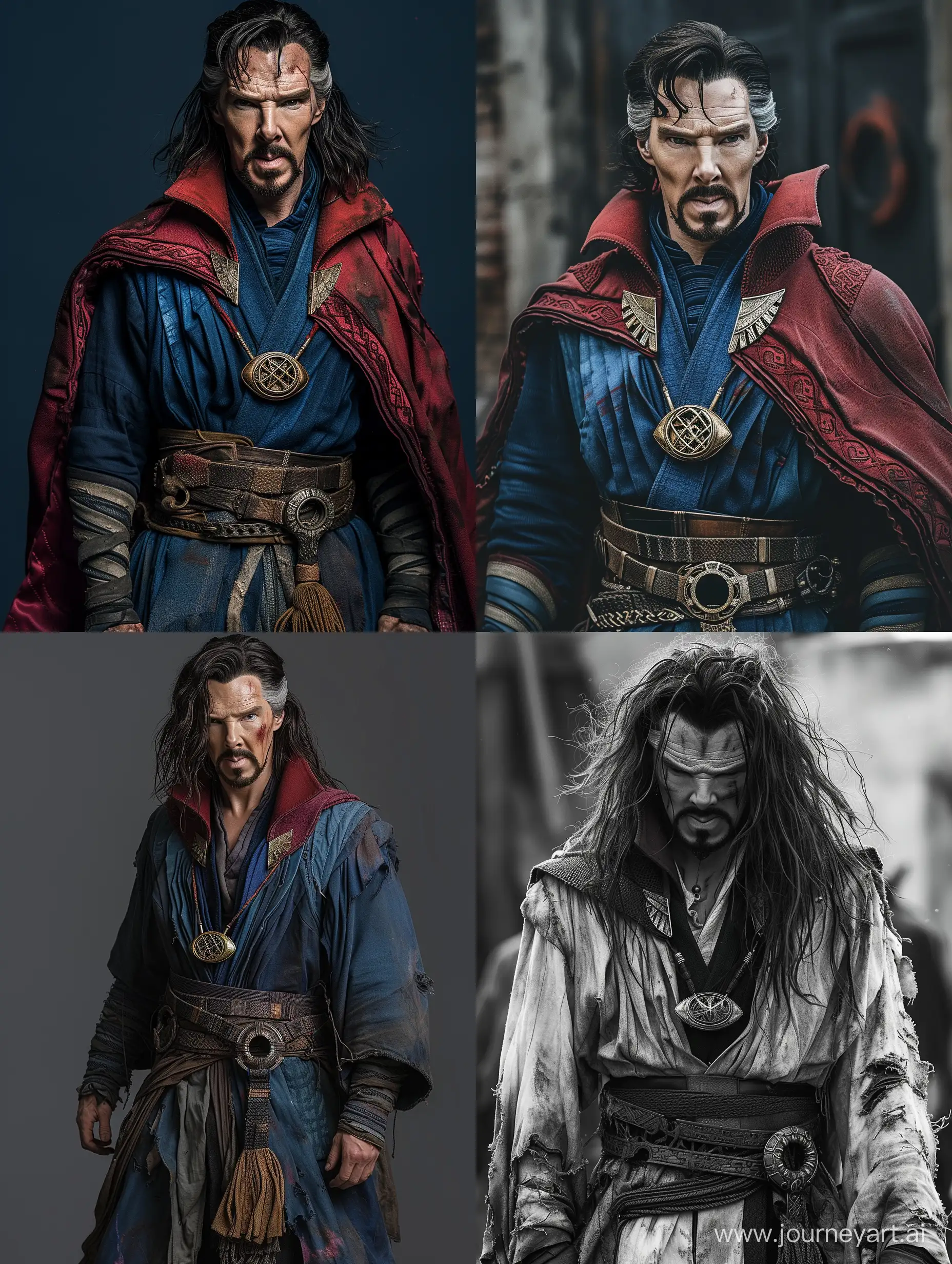 Mystical-Doctor-Strange-with-Long-Hair-and-Tattered-Attire