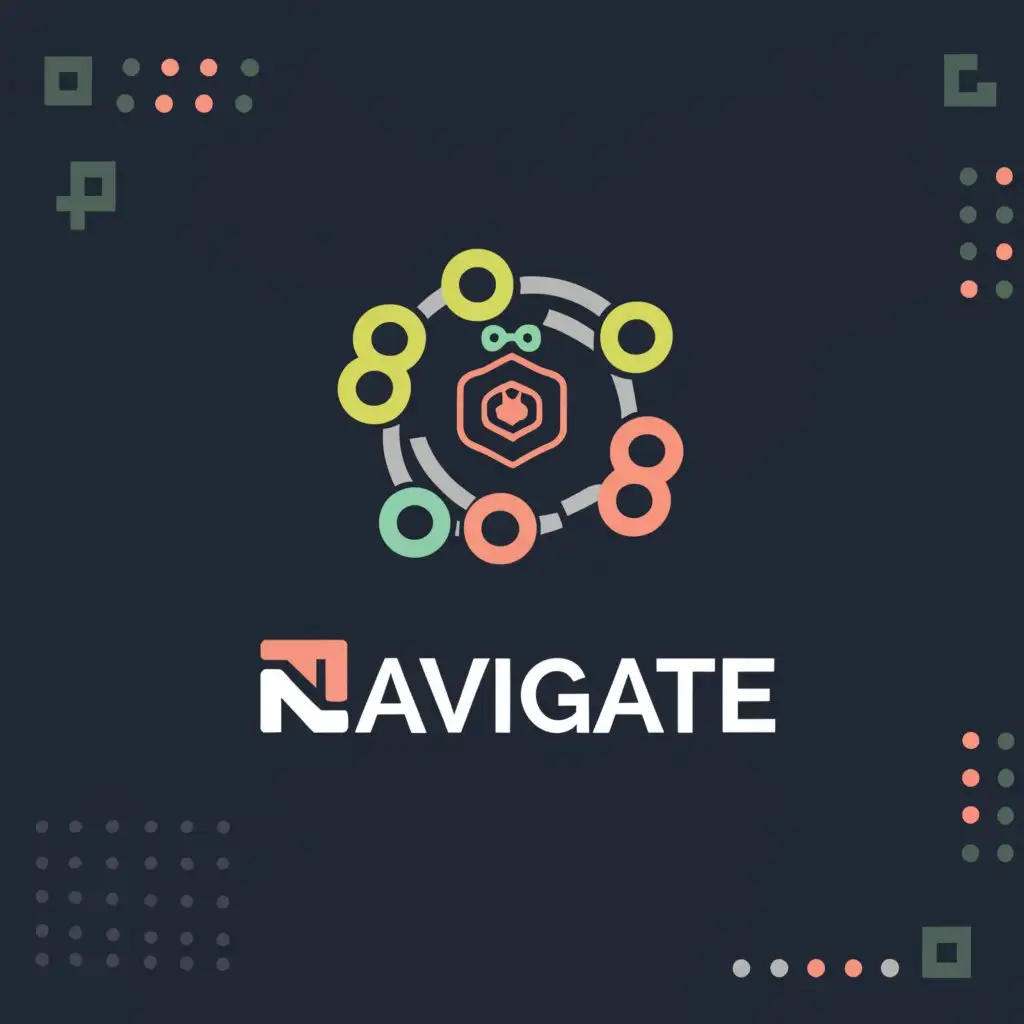 a logo design,with the text "NAVIGATE", main symbol:Professional Forum,complex,be used in Technology industry,clear background
