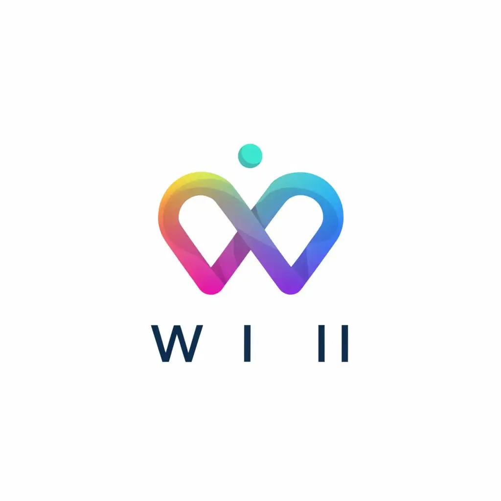 a logo design,with the text "WII", main symbol:WII,Moderate,be used in Retail industry,clear background