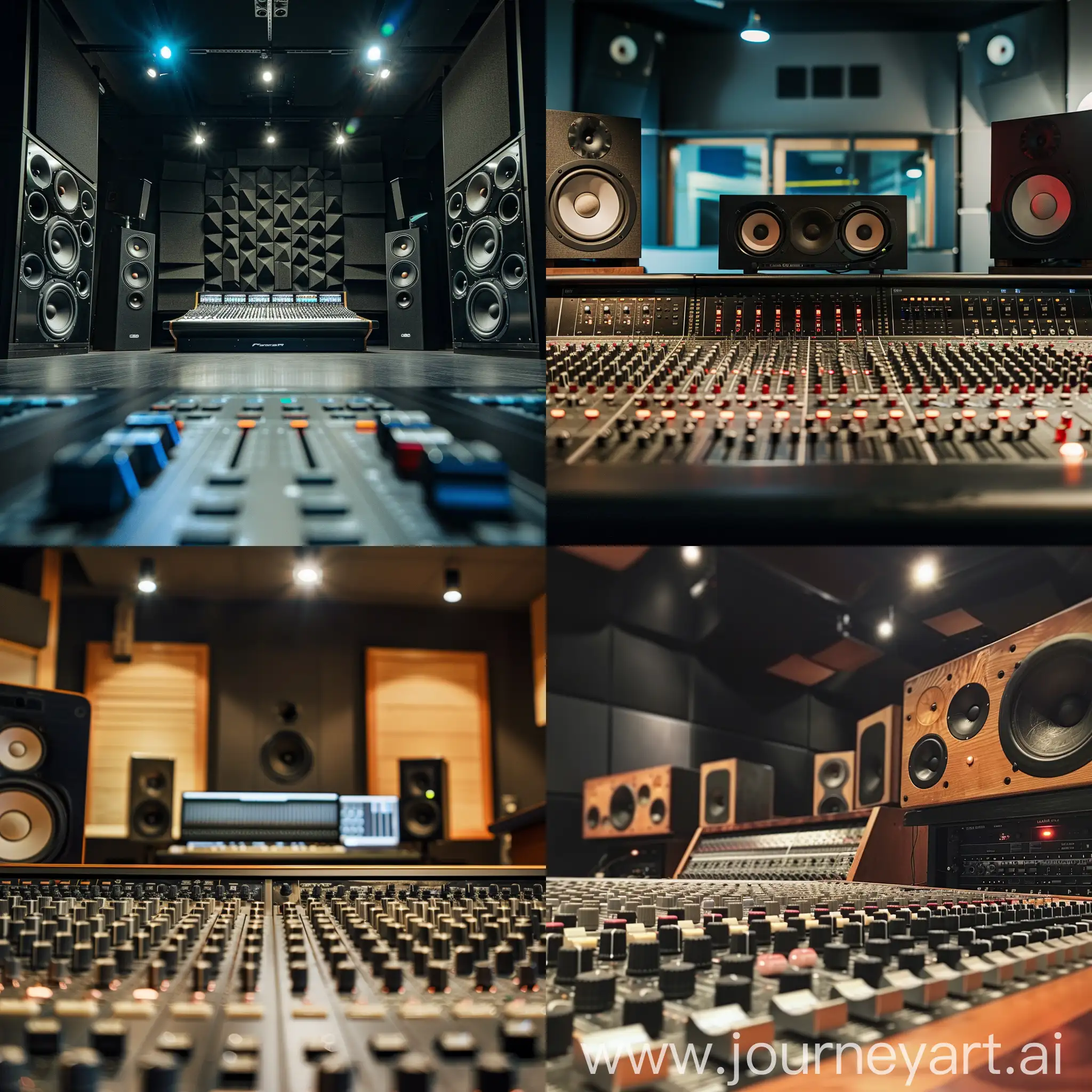 Professional-Recording-Studio-with-Surround-Sound-Speakers