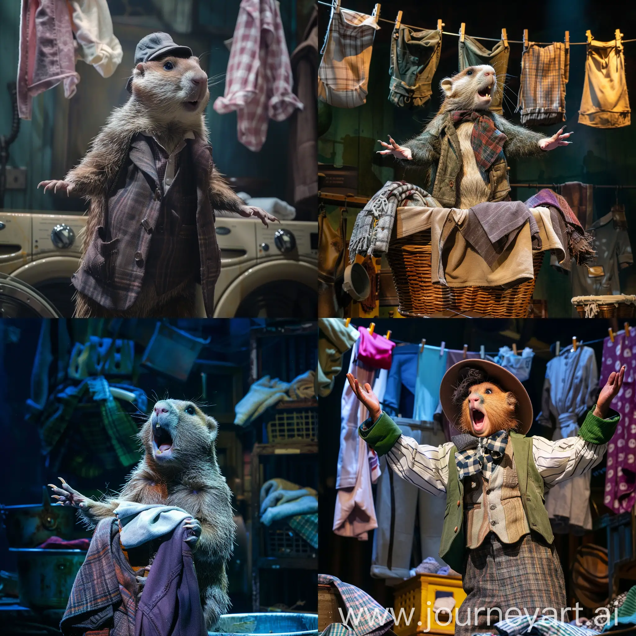 Musical-Marmot-Performs-Laundry-Game-in-Wicked-Setting