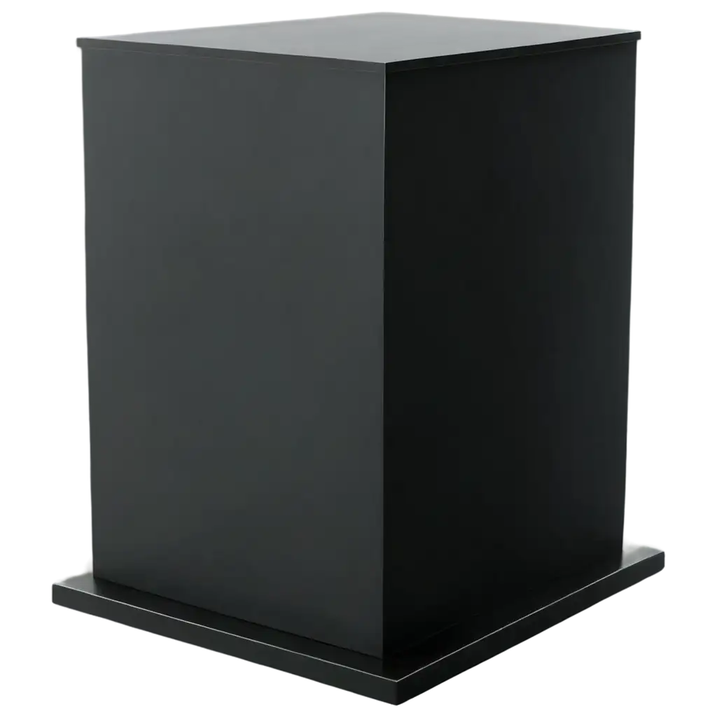 Elevate-Your-Visuals-with-a-HighQuality-PNG-Image-of-a-Black-Podium