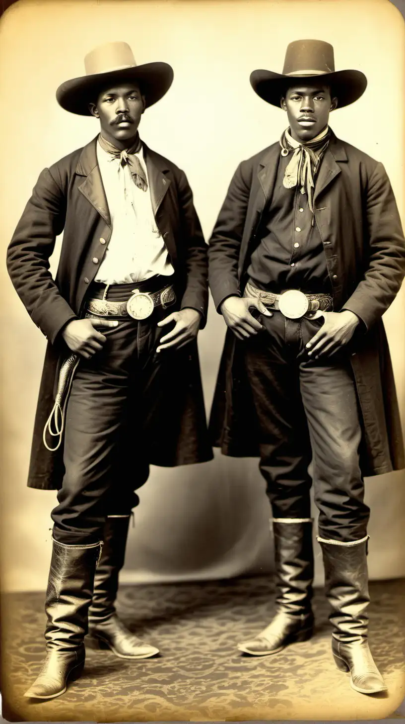 Historic Photographs of African American Cowboys in the 1900s
