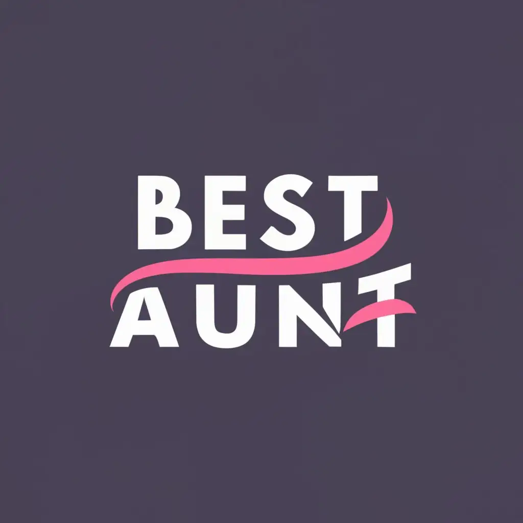 logo, Best aunt, with the text "Best aunt", typography, be used in Legal industry