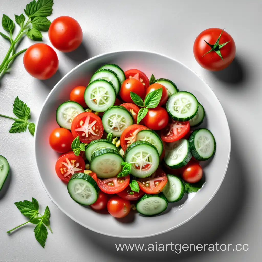 Fresh-Tomato-and-Cucumber-Salad-on-Light-Monochrome-Background