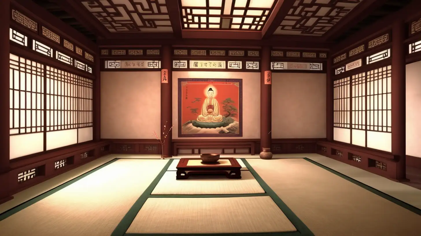 Isolated Xianxia Sect Meditation Room for Optimal Chi Cultivation