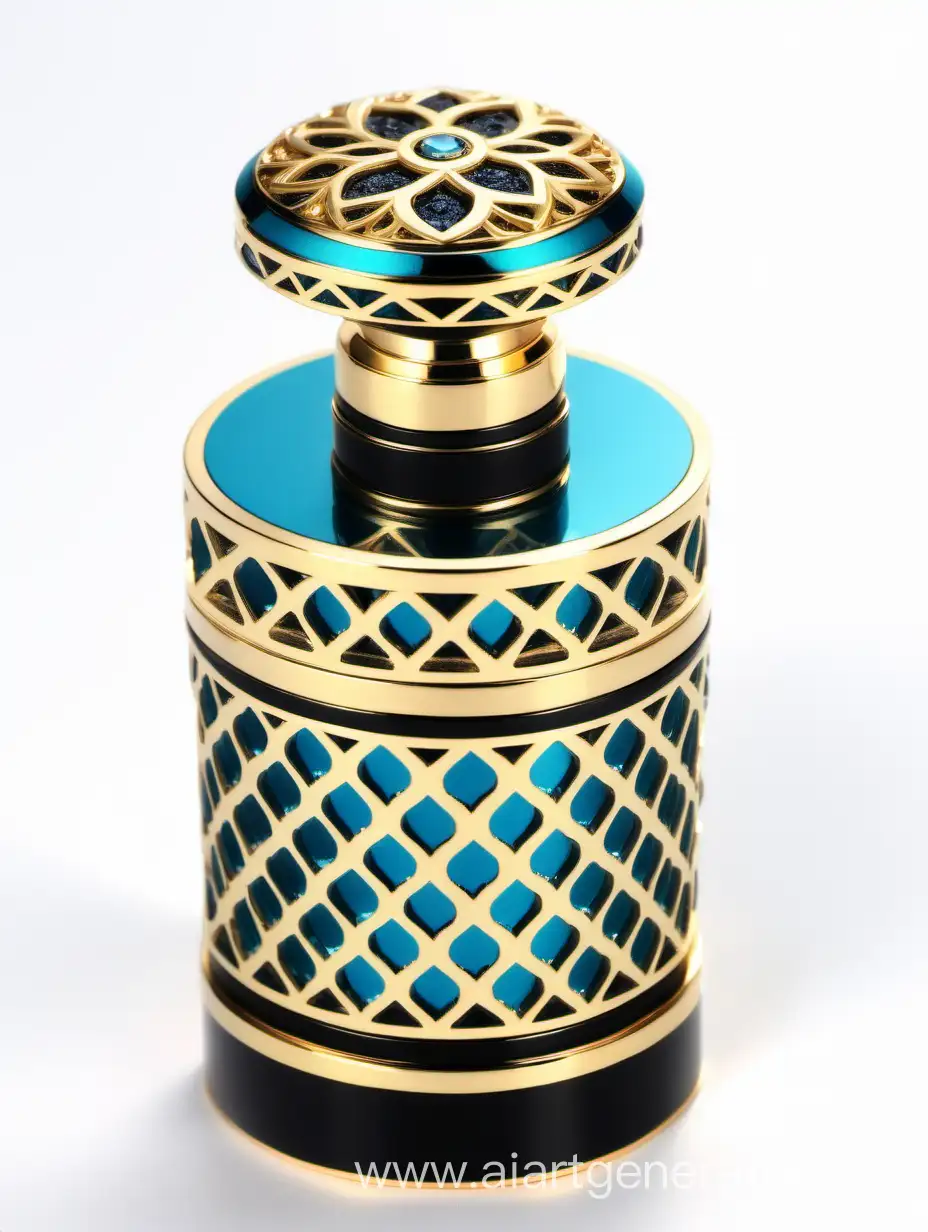 Exquisite-Luxury-Perfume-Bottle-Cap-with-Arabesque-Diamond-Design