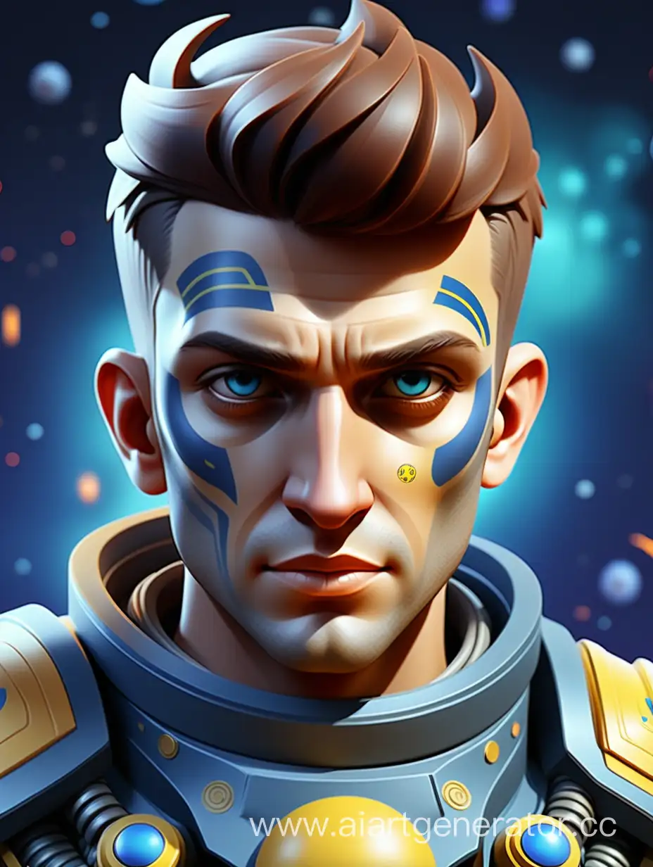 Space-Warrior-Male-Character-with-Striking-Ukrainian-Symbolism