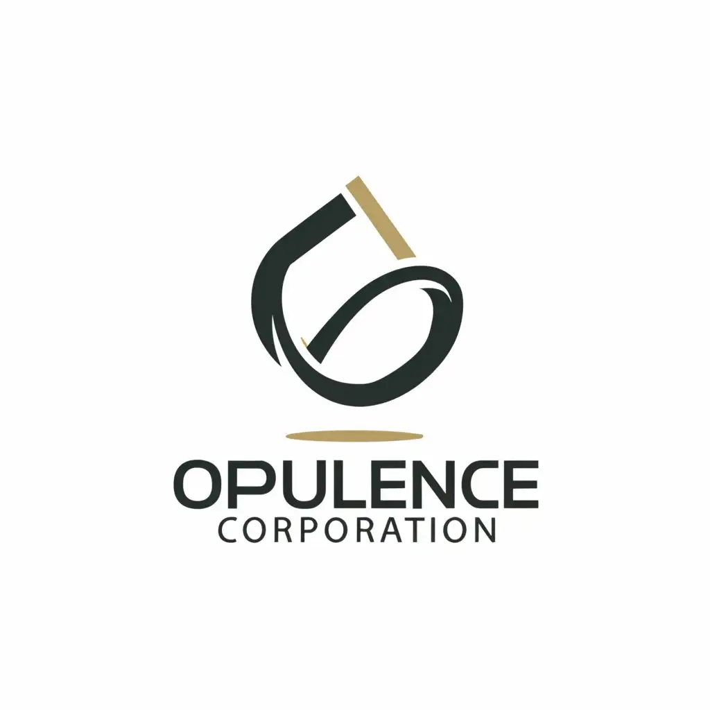a logo design,with the text "Opulence corporation", main symbol:Opulence corporation,Moderate,be used in Construction industry,clear background