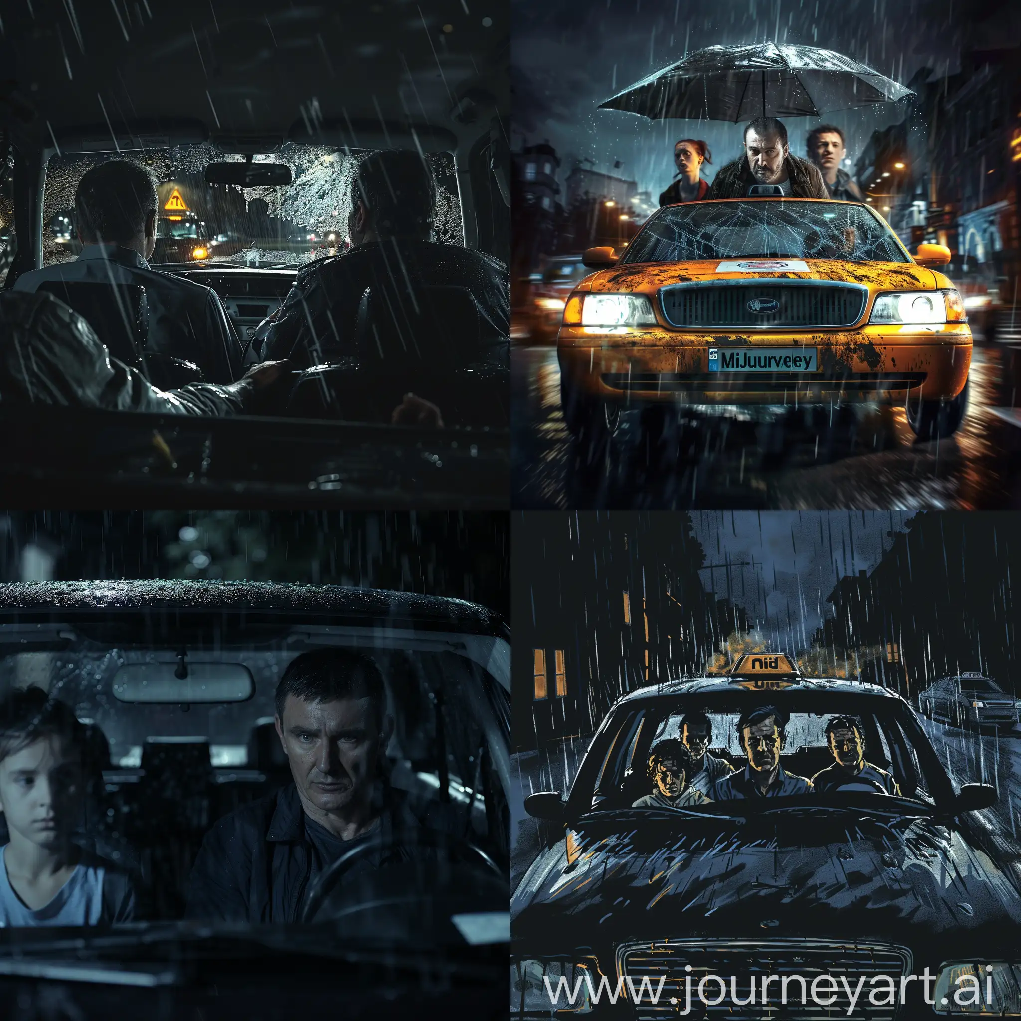 Mysterious-Taxi-Ride-Unraveling-Dark-Secrets-in-Rainy-Night