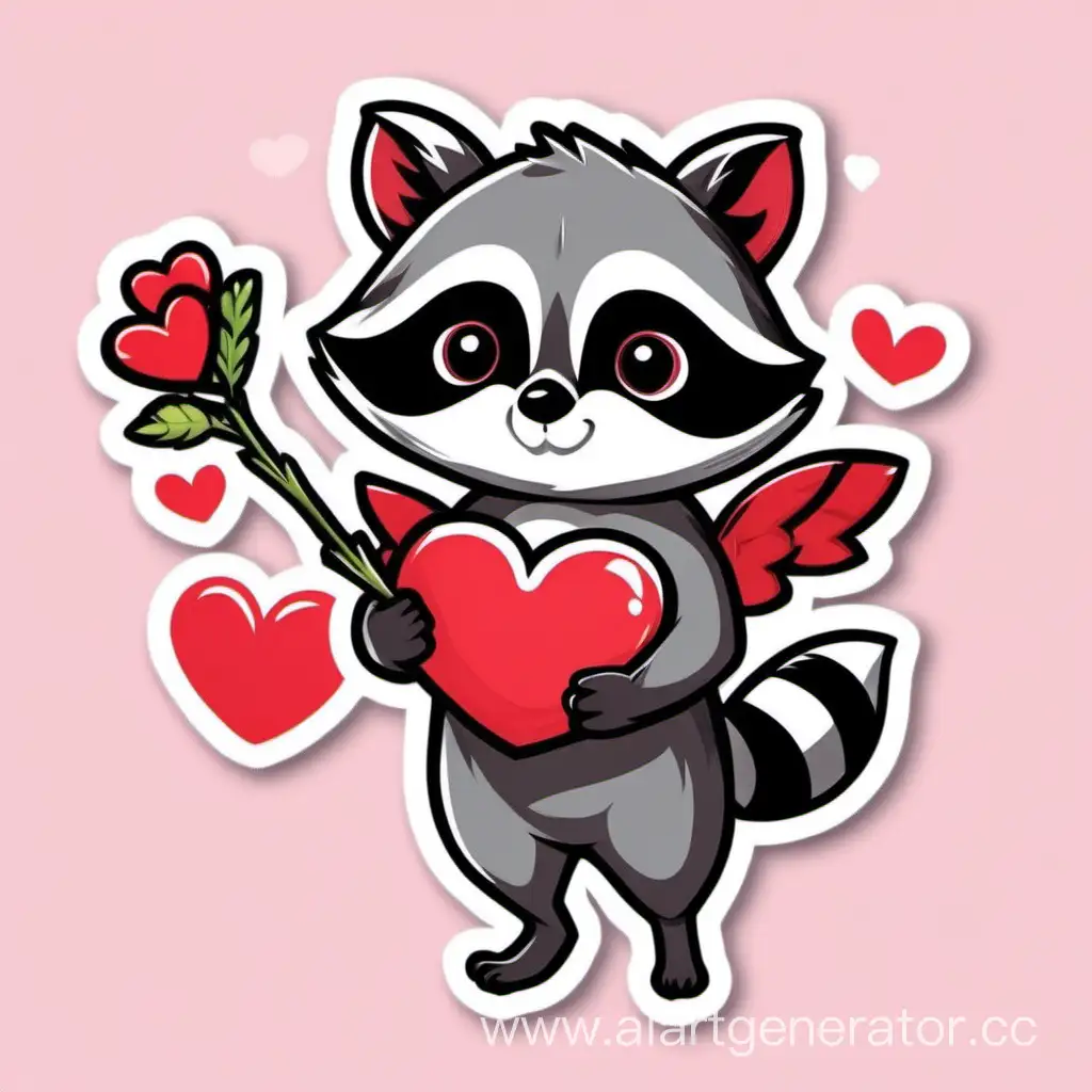 Adorable-Raccoon-Cupid-Sticker-Spread-Love-and-Cheer