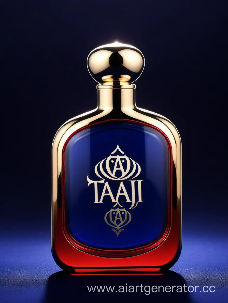 Luxurious-Dark-Blue-Red-and-White-DoubleLayer-Perfume-with-Elegant-Zamac-Cop
