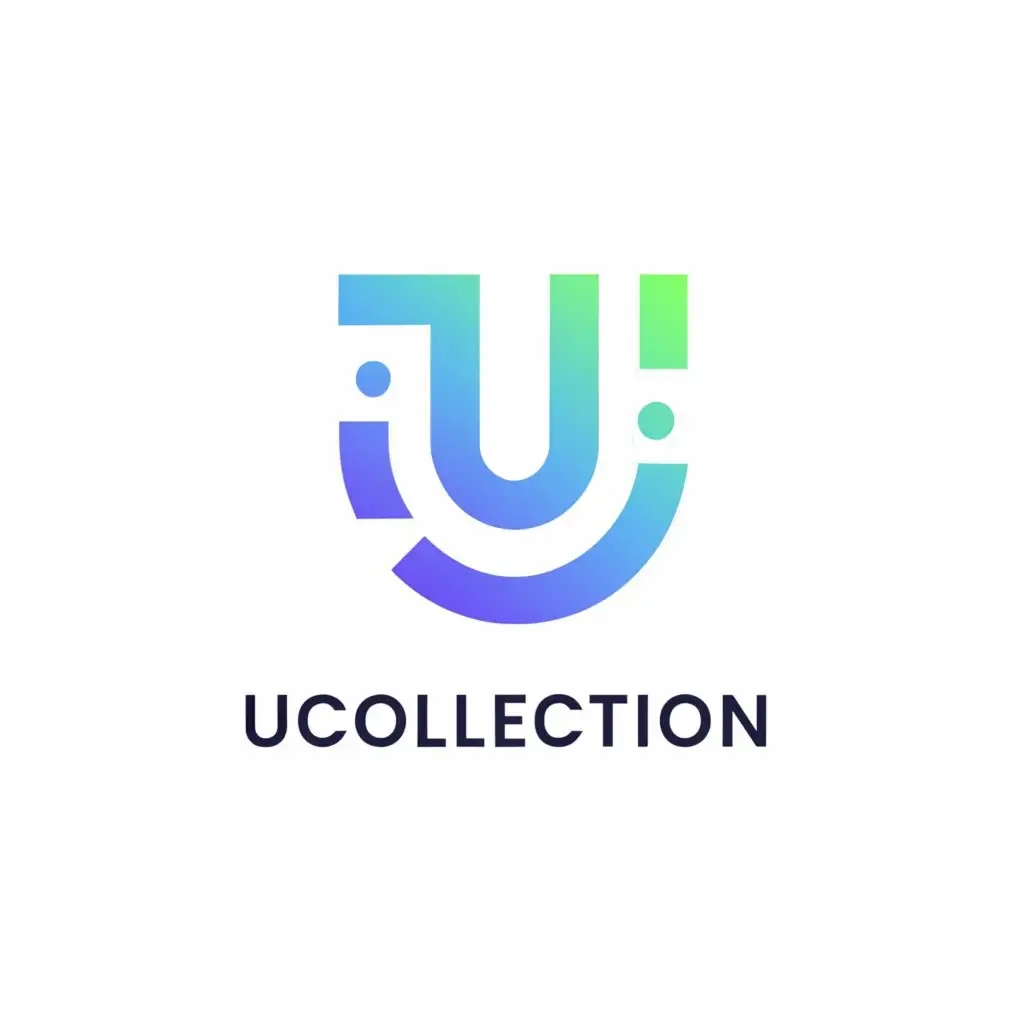 a logo design,with the text 'UCollection', main symbol:U,Moderate, be used in Technology industry, clear background