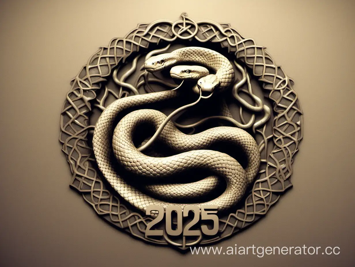 Новый символ змея 2025