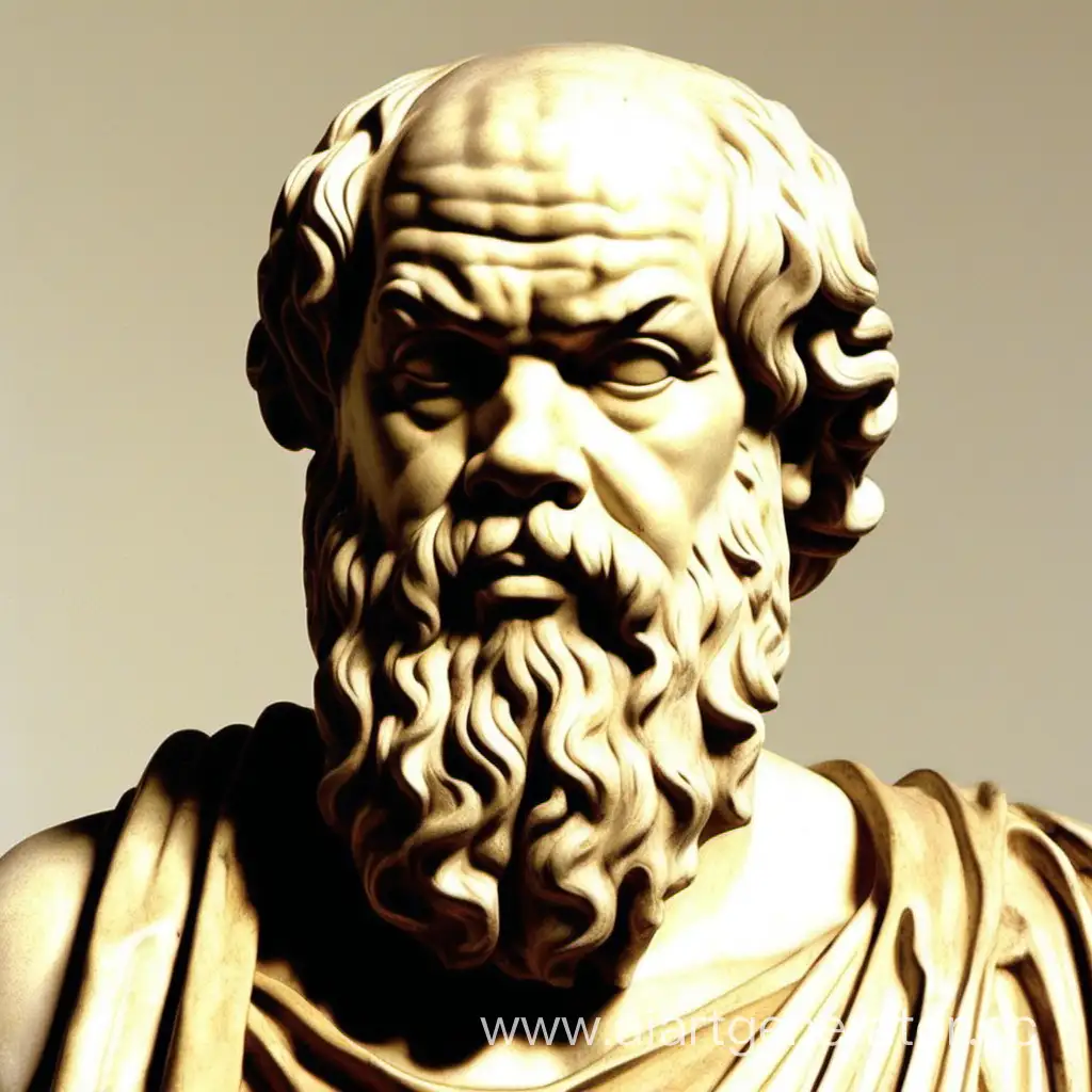 Philosopher-Socrates-Contemplating-Ancient-Wisdom