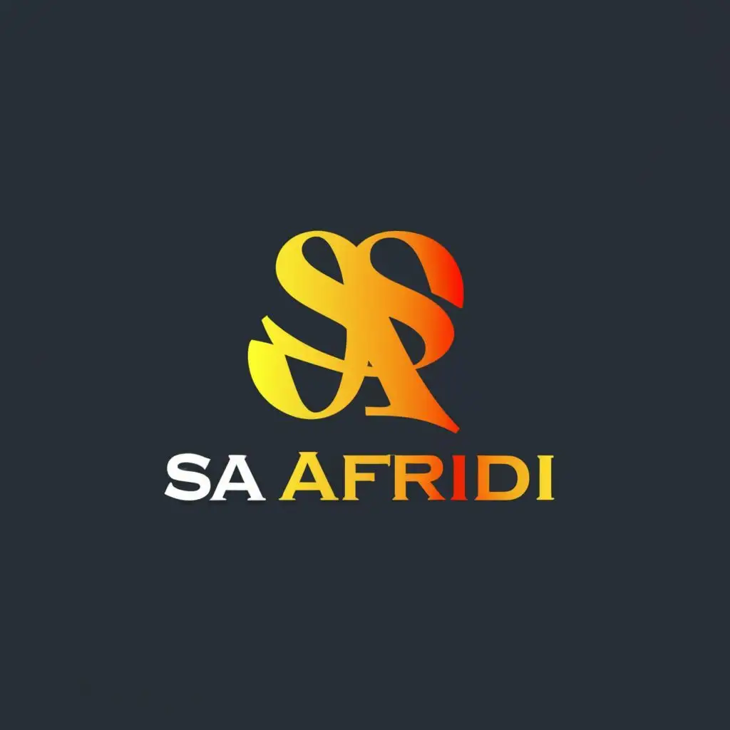 LOGO-Design-For-S-A-Afridi-Modern-Typography-for-a-Distinctive-Brand-Identity