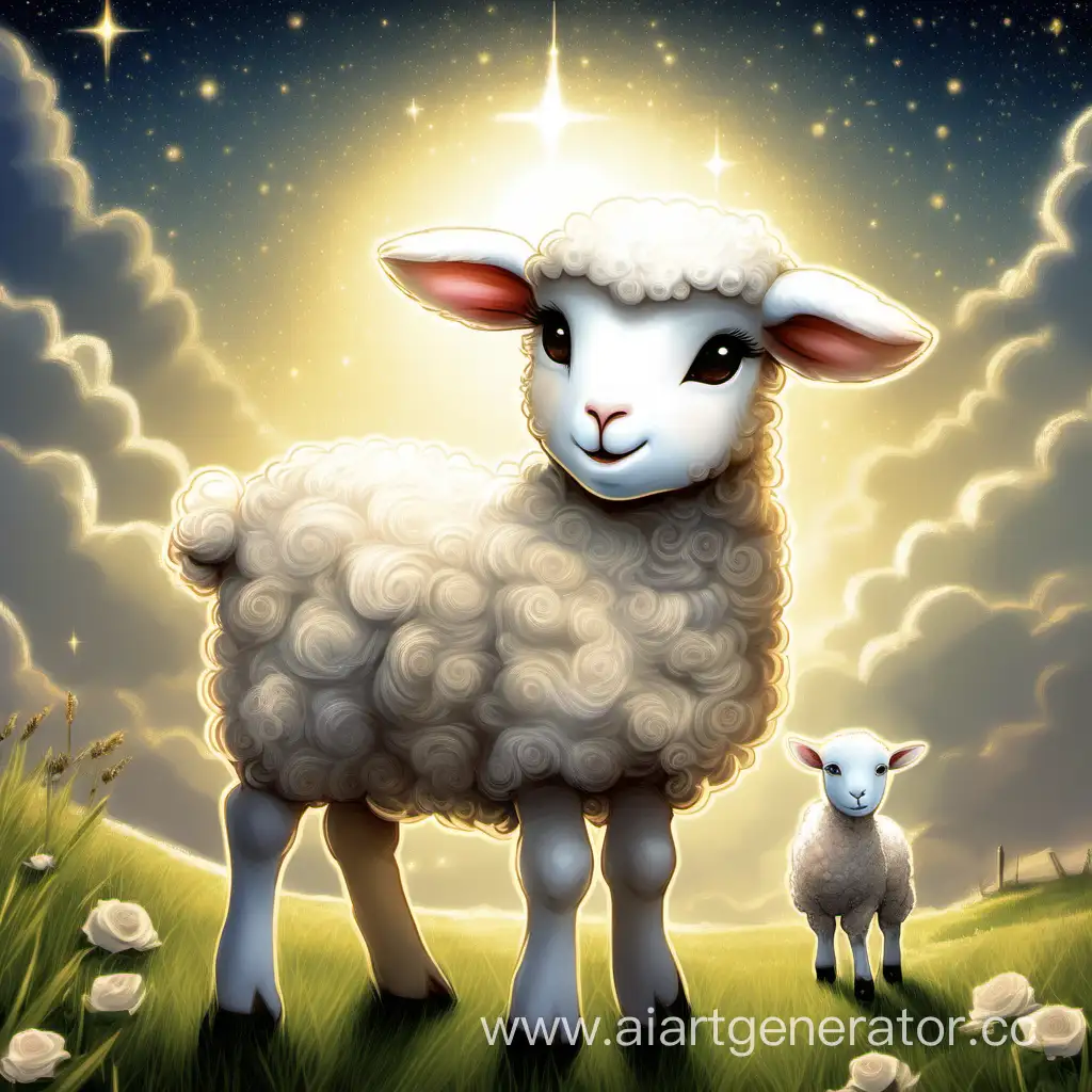 Heartfelt-Connection-Allans-Eternal-Bond-with-a-White-Lamb