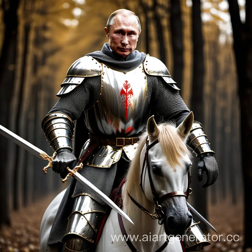 Vladimir-Putin-as-a-Noble-Knight-on-a-Majestic-Steed