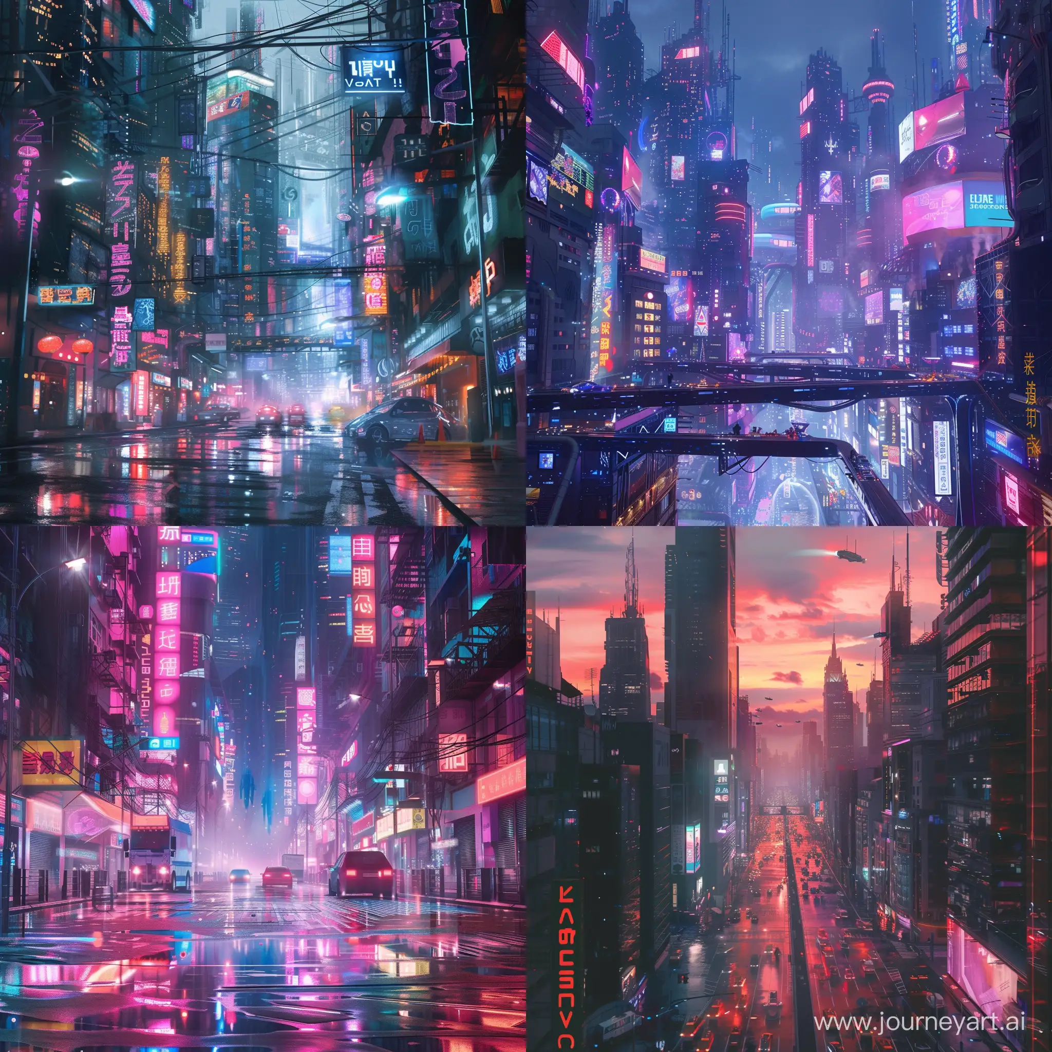 Futuristic-Cyberpunk-Cityscape-with-Stunning-Architecture