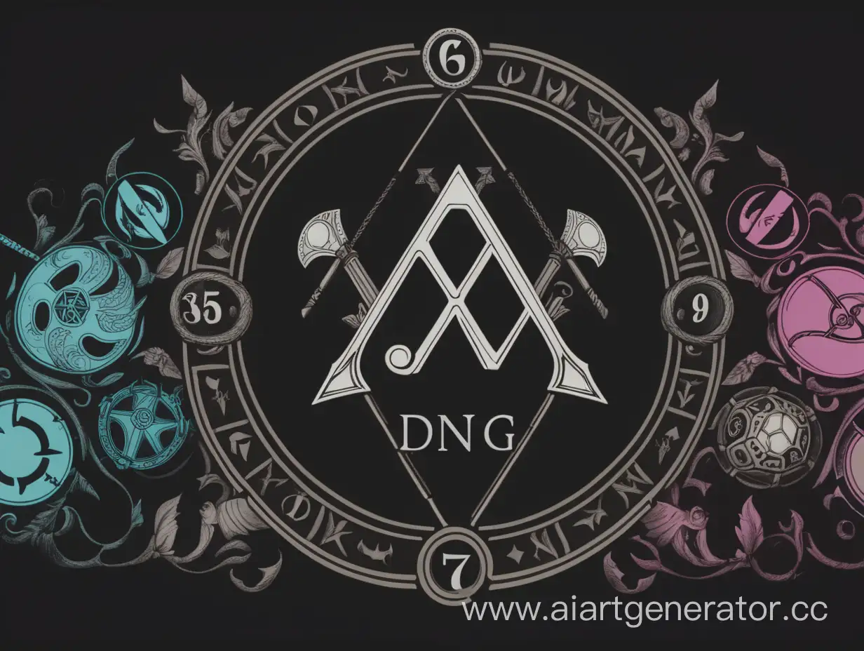Tabletop-DND-Gaming-Group-Header-SMG-Club-Emblem-on-Black-Background