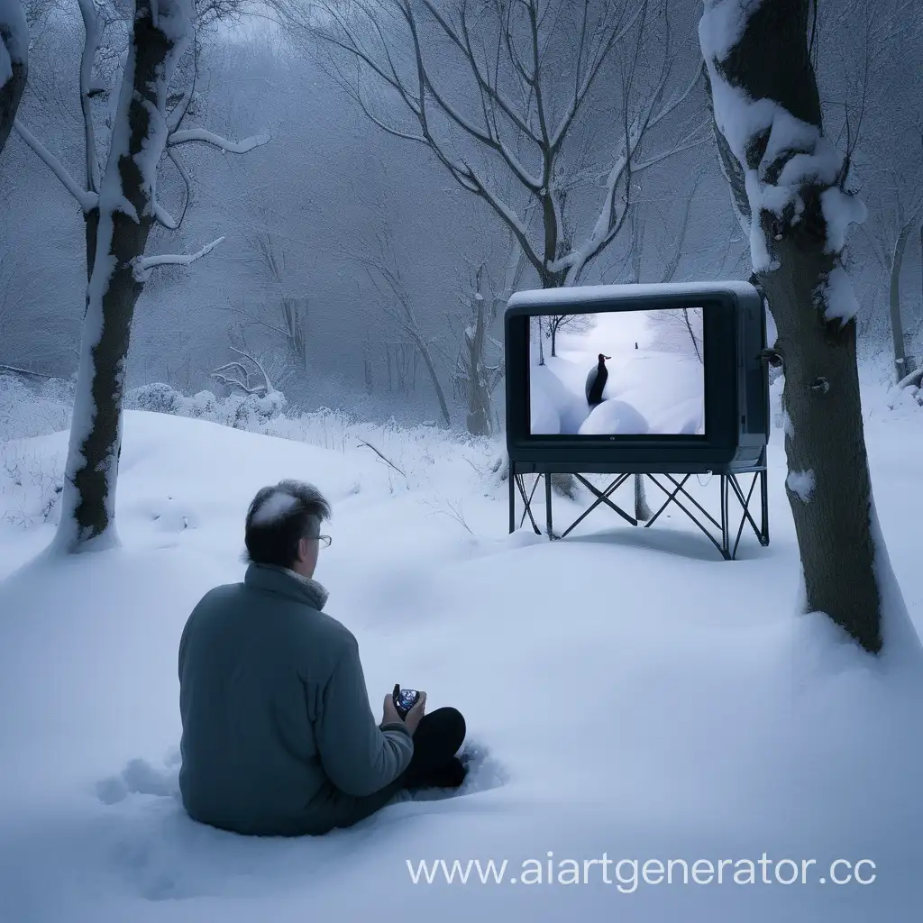 Житель снежинска смотрит фильм эротического содержания