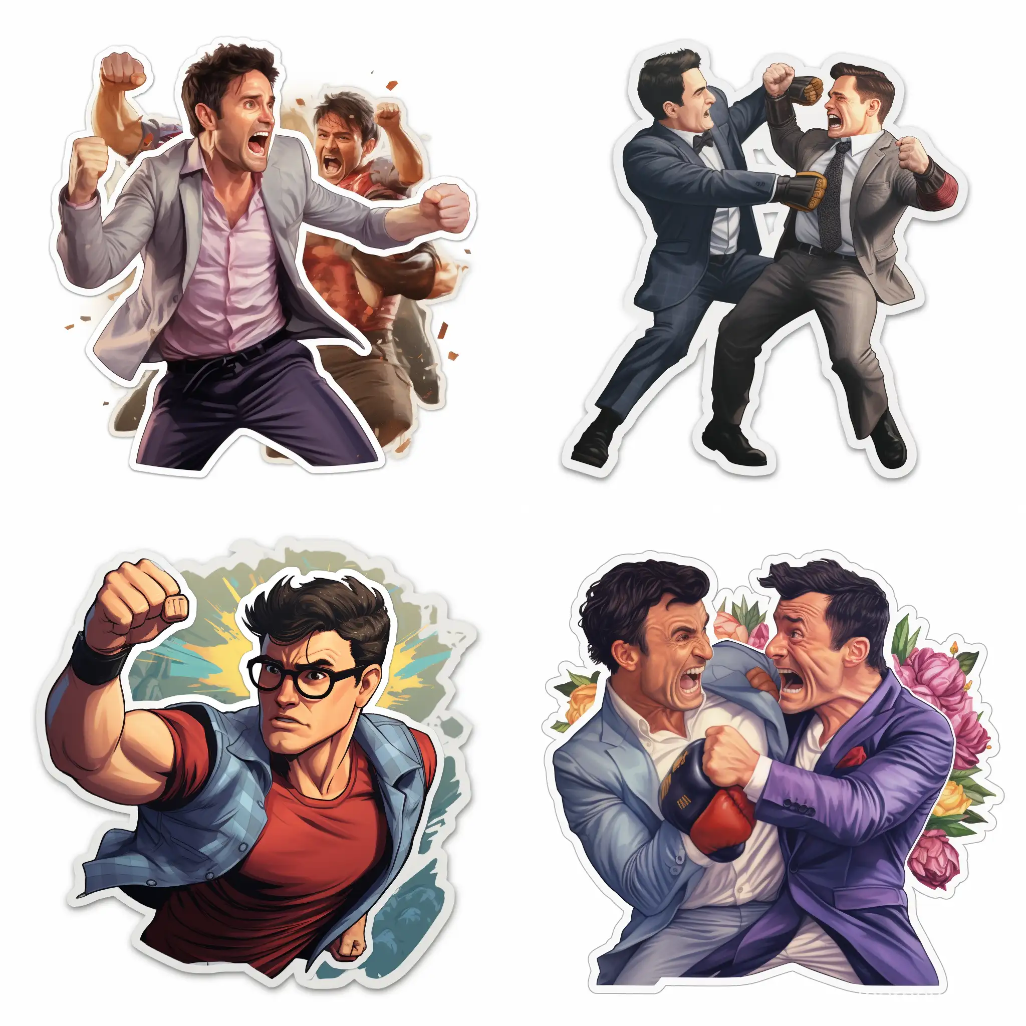 mark Greyson invincible fighting as a sticker