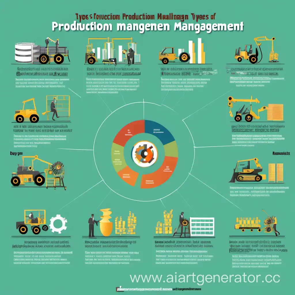 инфографика по Виды управления производством