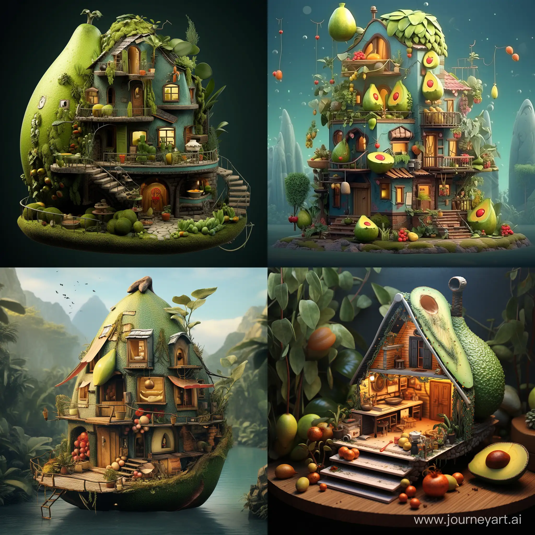 Serkan-Bolat-and-Avocado-House-Art-Captivating-Portrait-with-Unique-Avocado-Dwelling