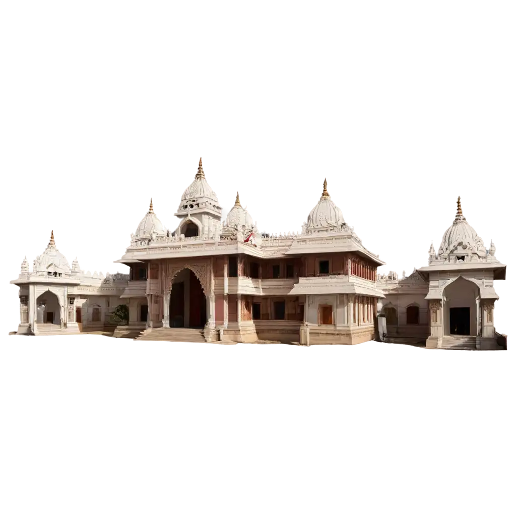 Exquisite-PNG-Image-of-Banke-Bihari-Temple-Capturing-Divine-Serenity-and-Architectural-Grandeur