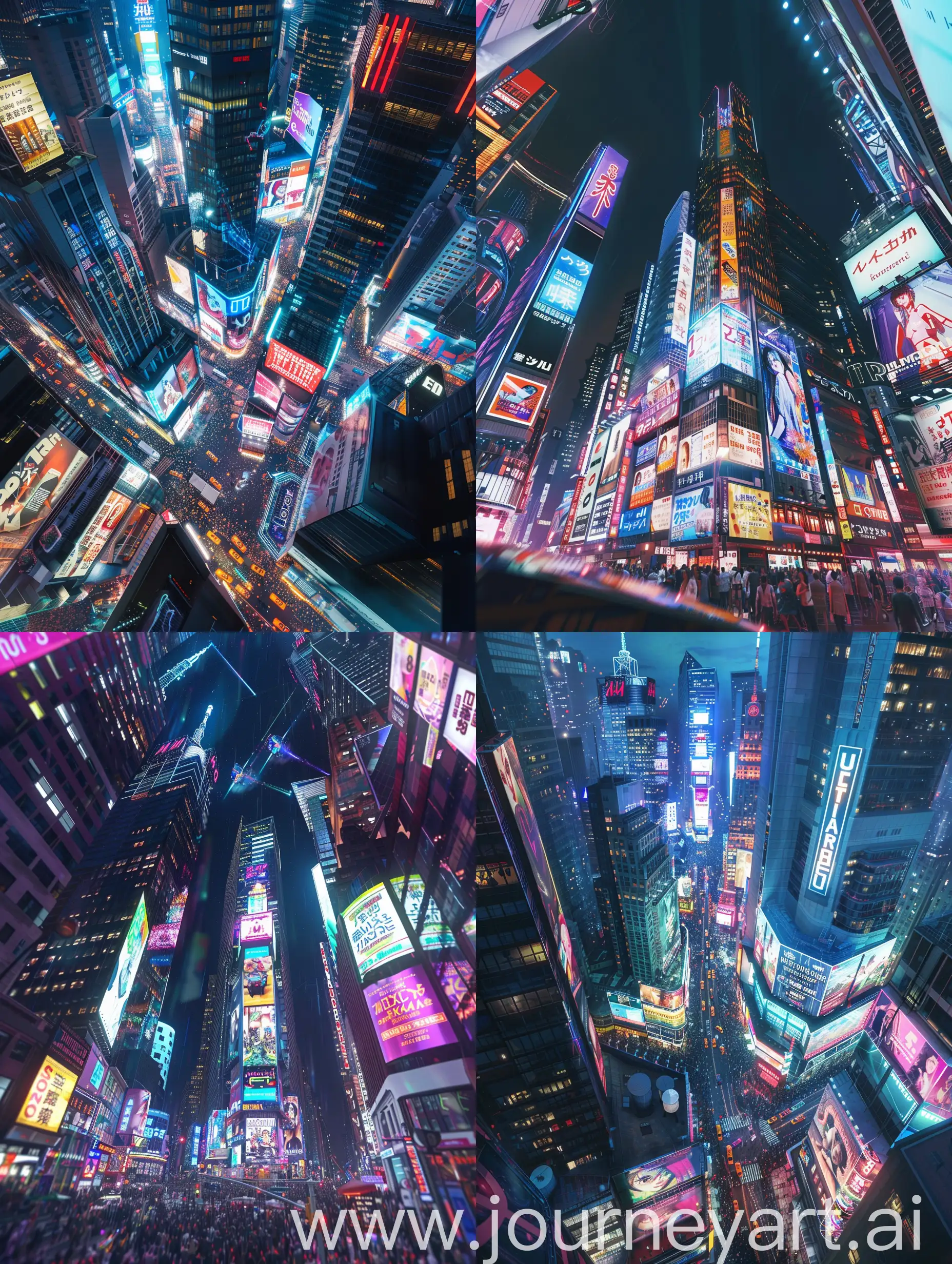 Vibrant-Anime-Cityscape-with-Futuristic-Neon-Lights-and-Towering-Skyscrapers