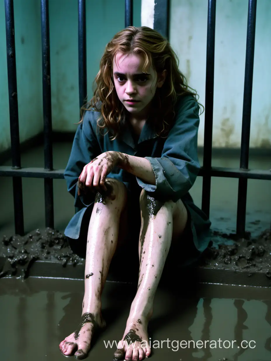 Hermione-Contemplating-Freedom-Barefoot-Prison-Reflections