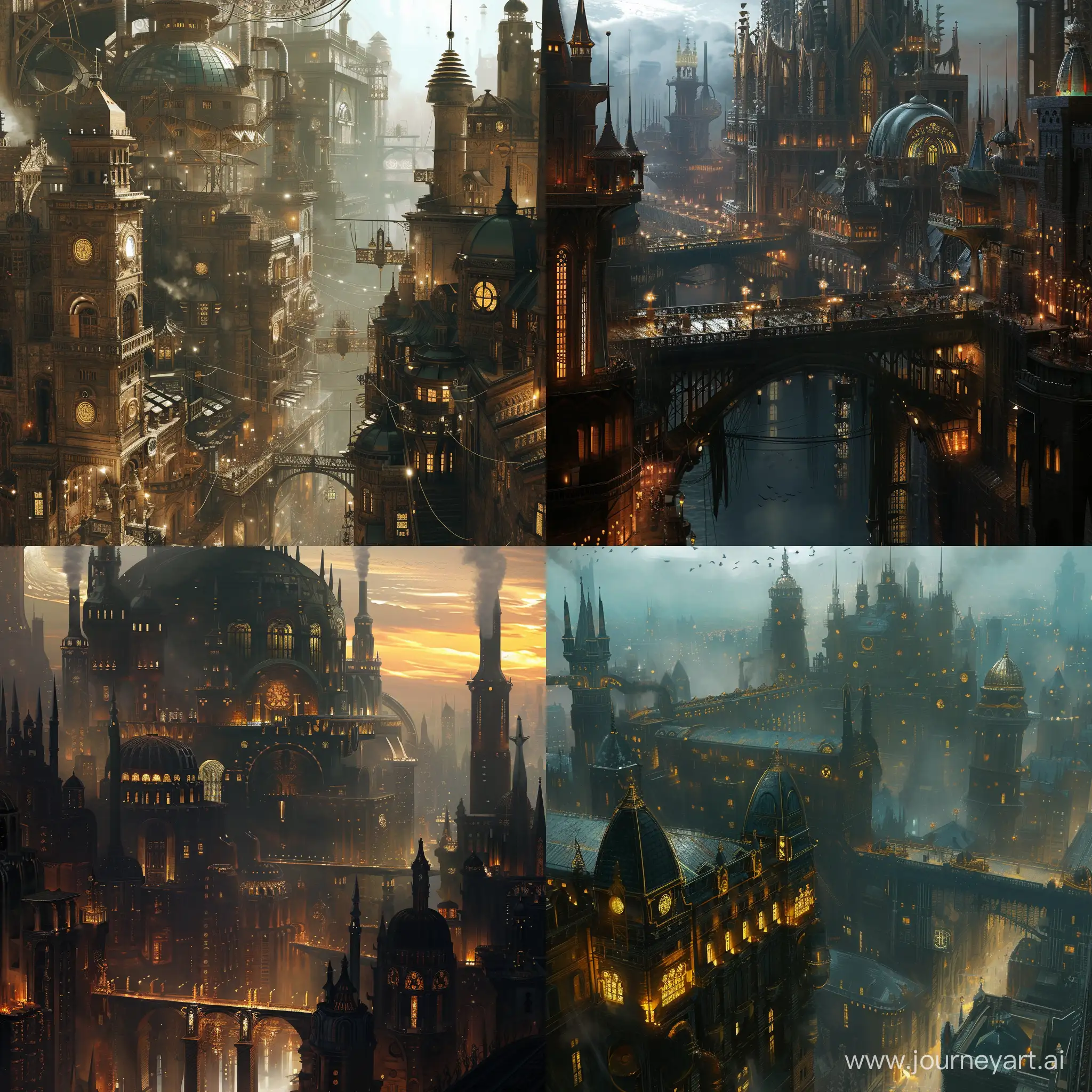 Fantasy-Steampunk-Cityscape-with-Intricate-Details-and-Victorian-Charm