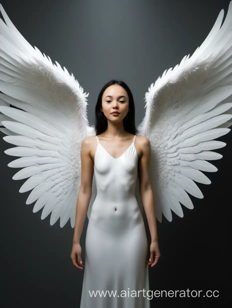 Graceful-Angelic-Woman-with-White-Wings-in-Ethereal-Glow