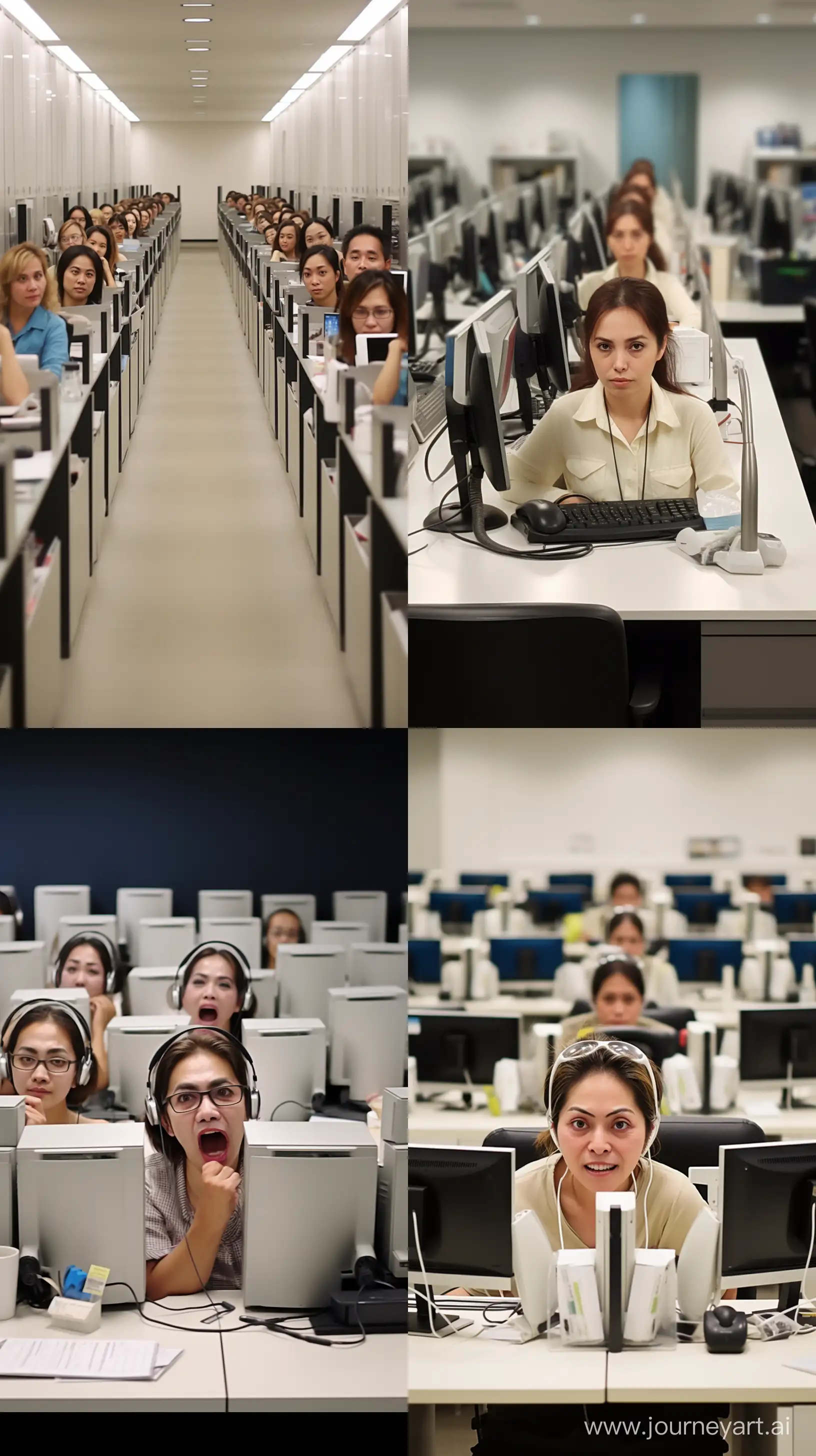 Hong-Kong-Chinese-Call-Centre-Professional-Captures-Candid-Selfie