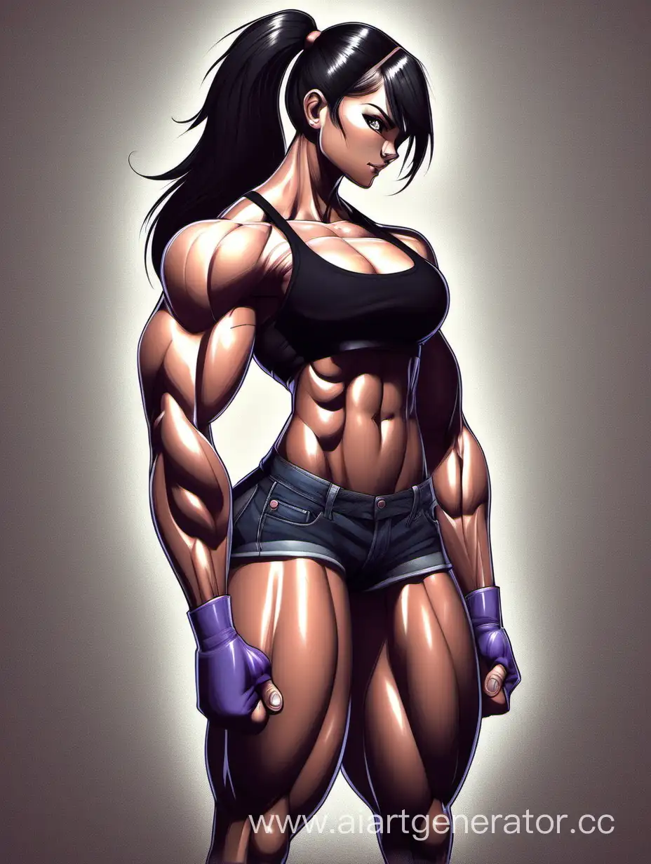 muscle girl