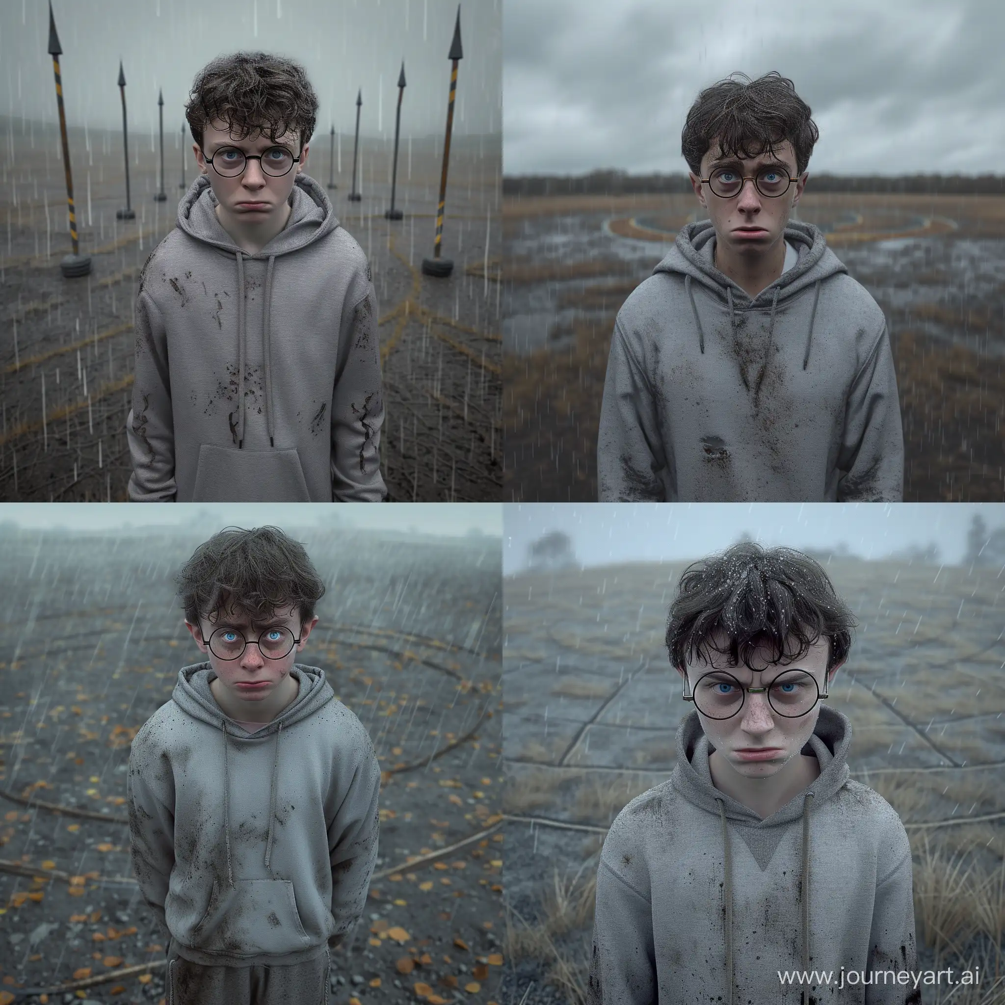 Intense-Aaron-TaylorJohnson-on-Rainy-Harry-Potter-Quidditch-Field