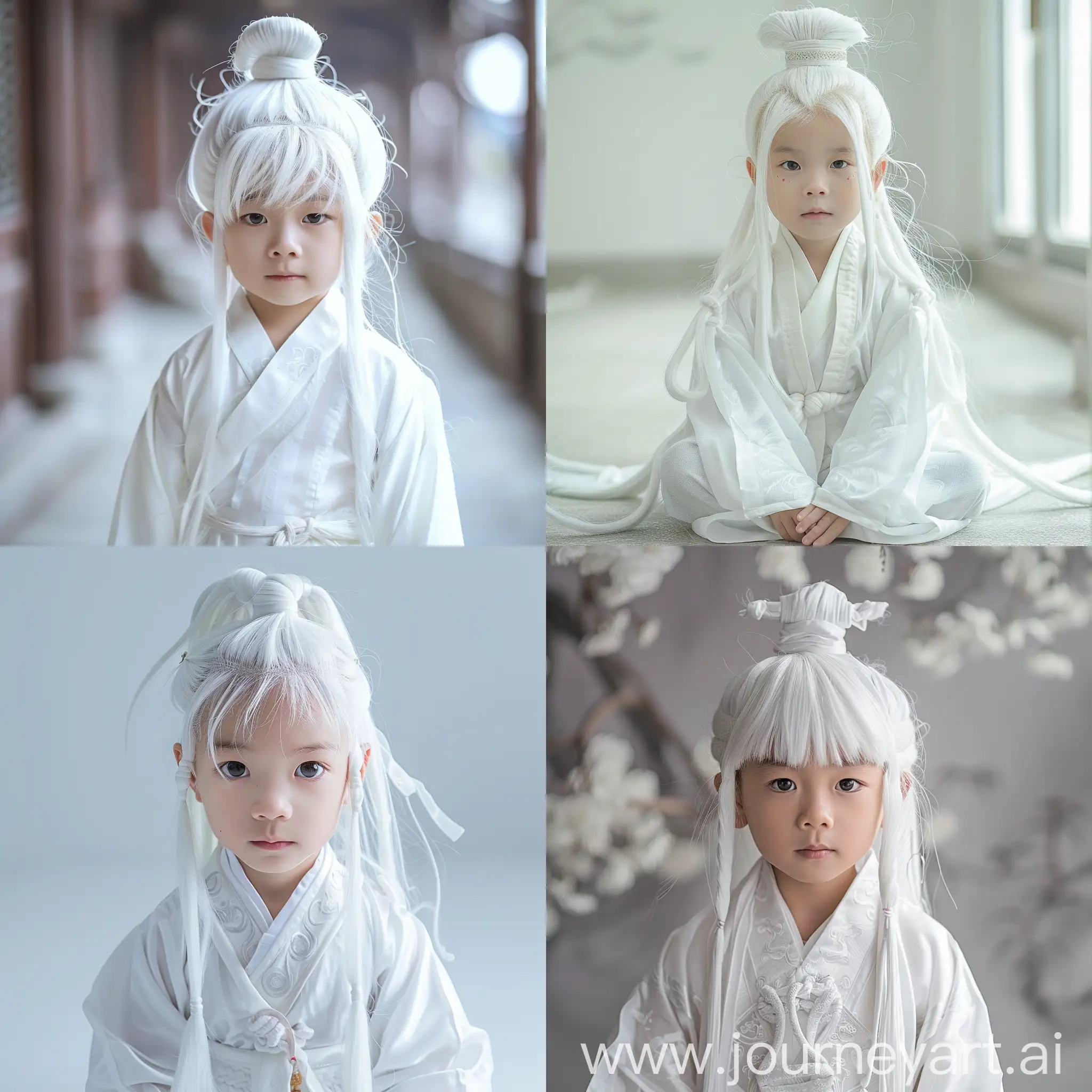 Charming-Little-Boy-in-Traditional-White-Costume