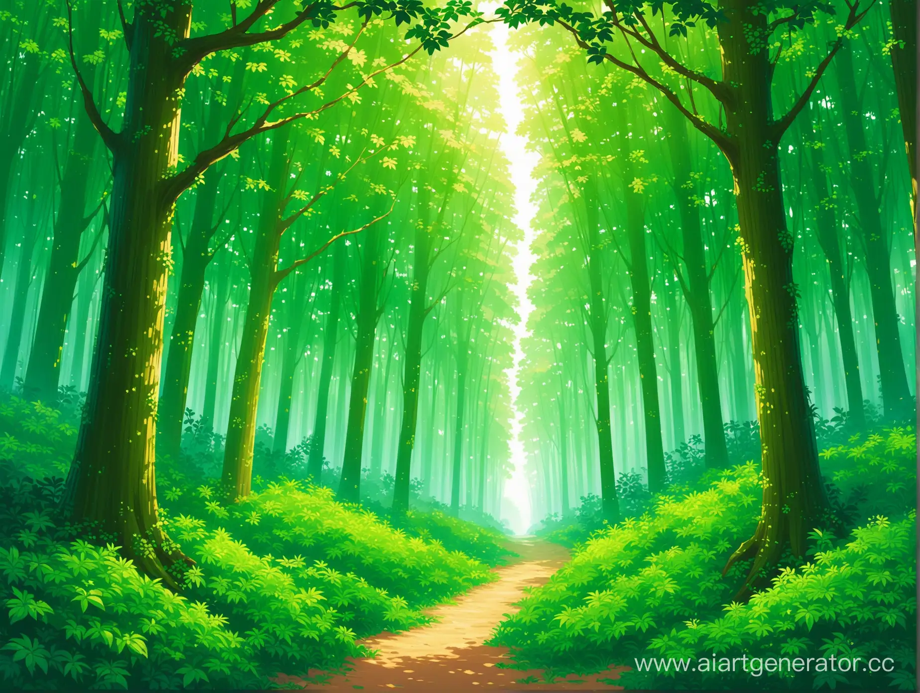 Lush-Green-Forest-Canopy-Serene-Natural-Landscape