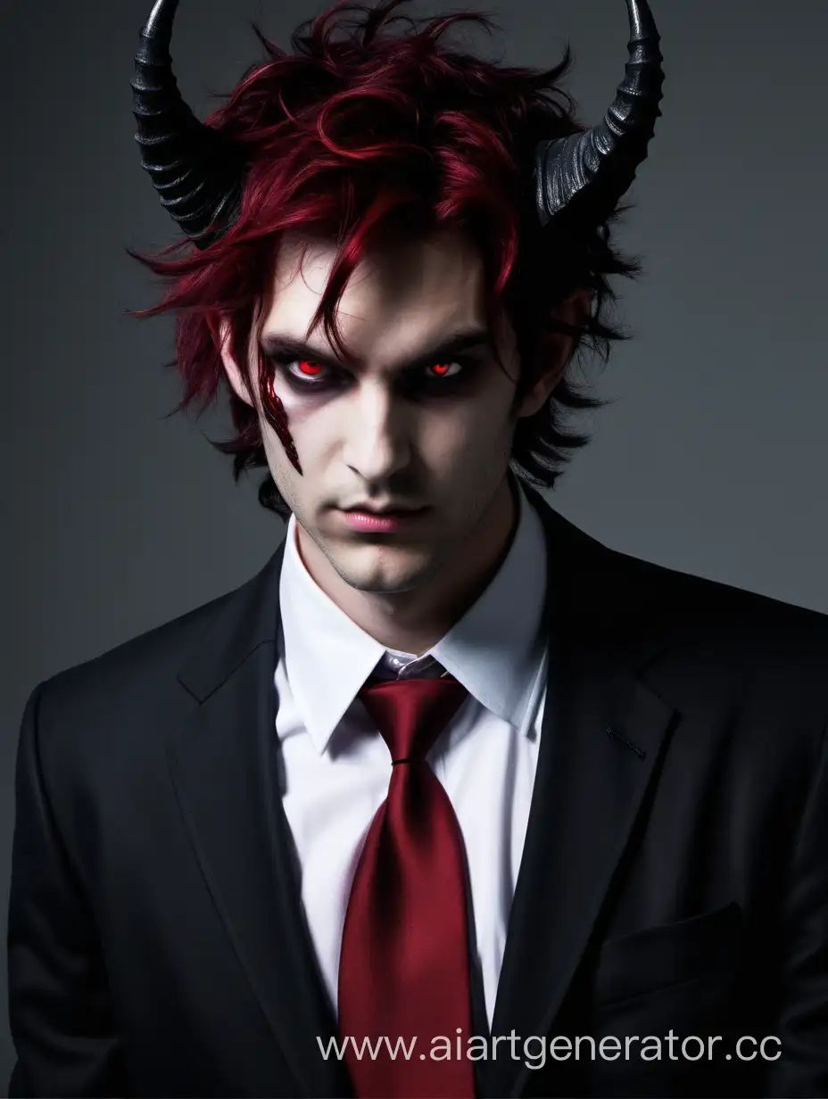 Mysterious-RedEyed-Imp-with-Disheveled-Burgundy-Hair-and-Black-Horns