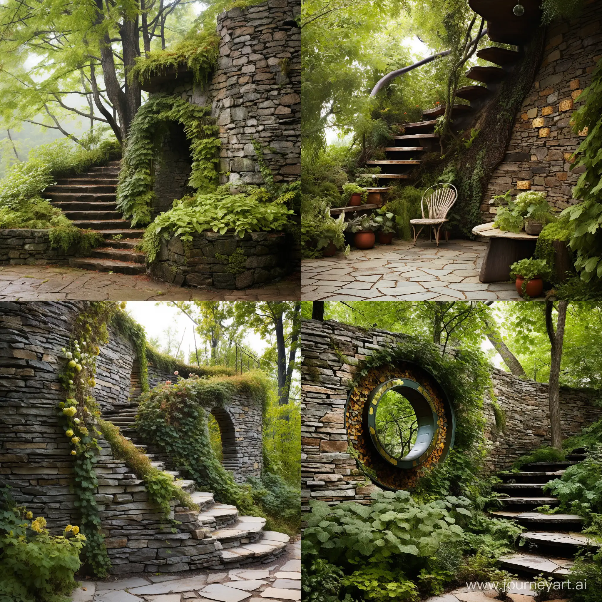 Mysterious-Stone-Wall-Encircles-Secret-Tower-Staircase