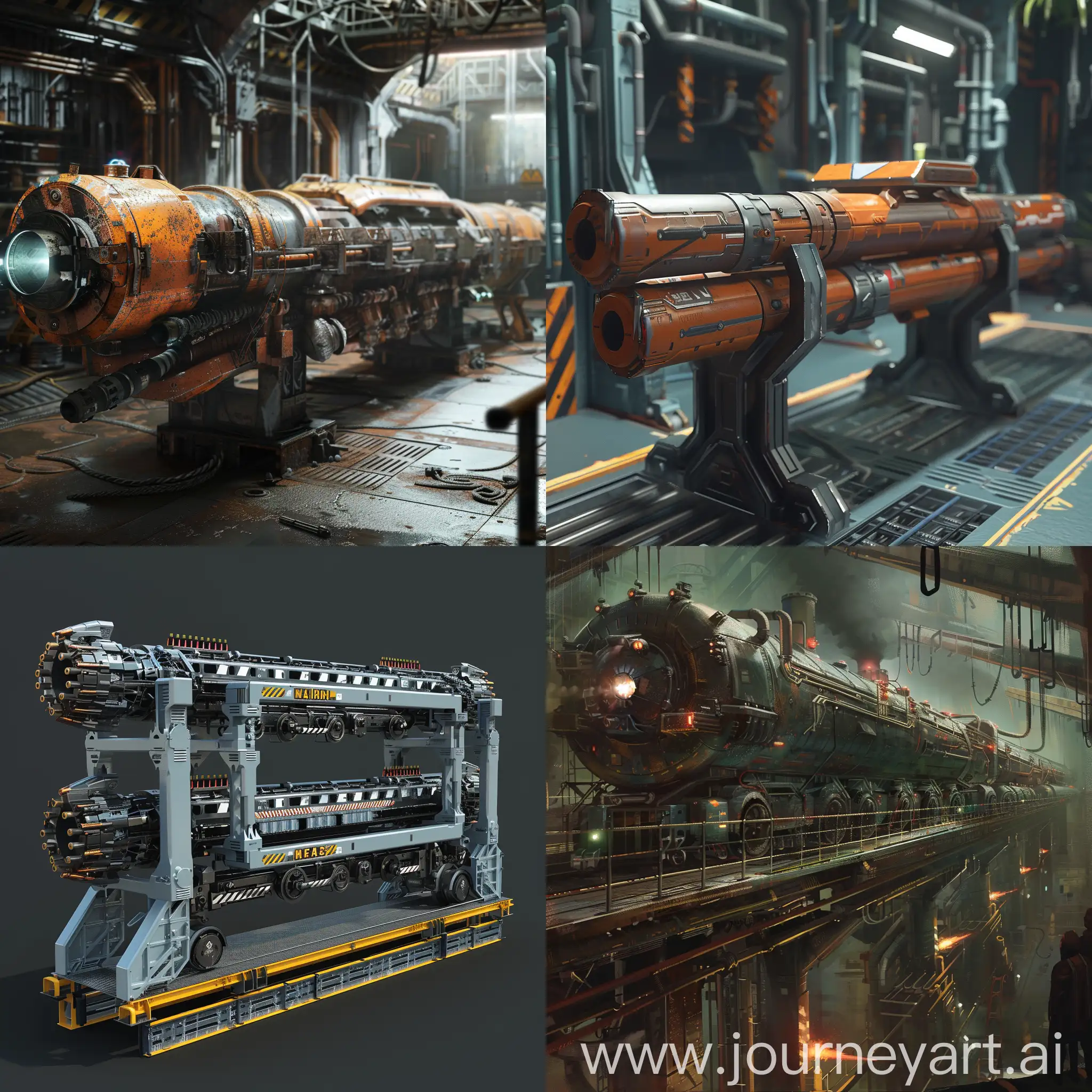 Futuristic-Railgun-Plant-in-11-Aspect-Ratio