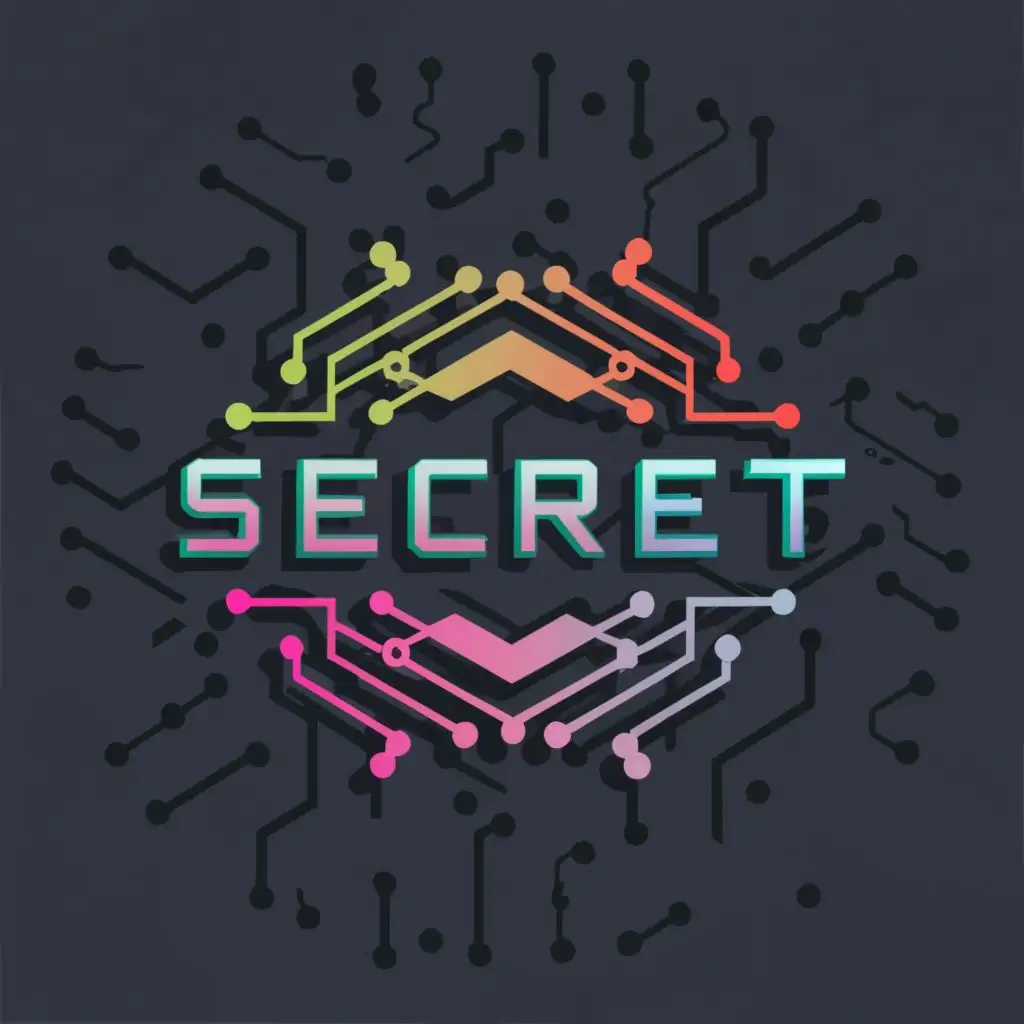 logo, Gaming, with the text "Secret", typography, be used in Technology industry