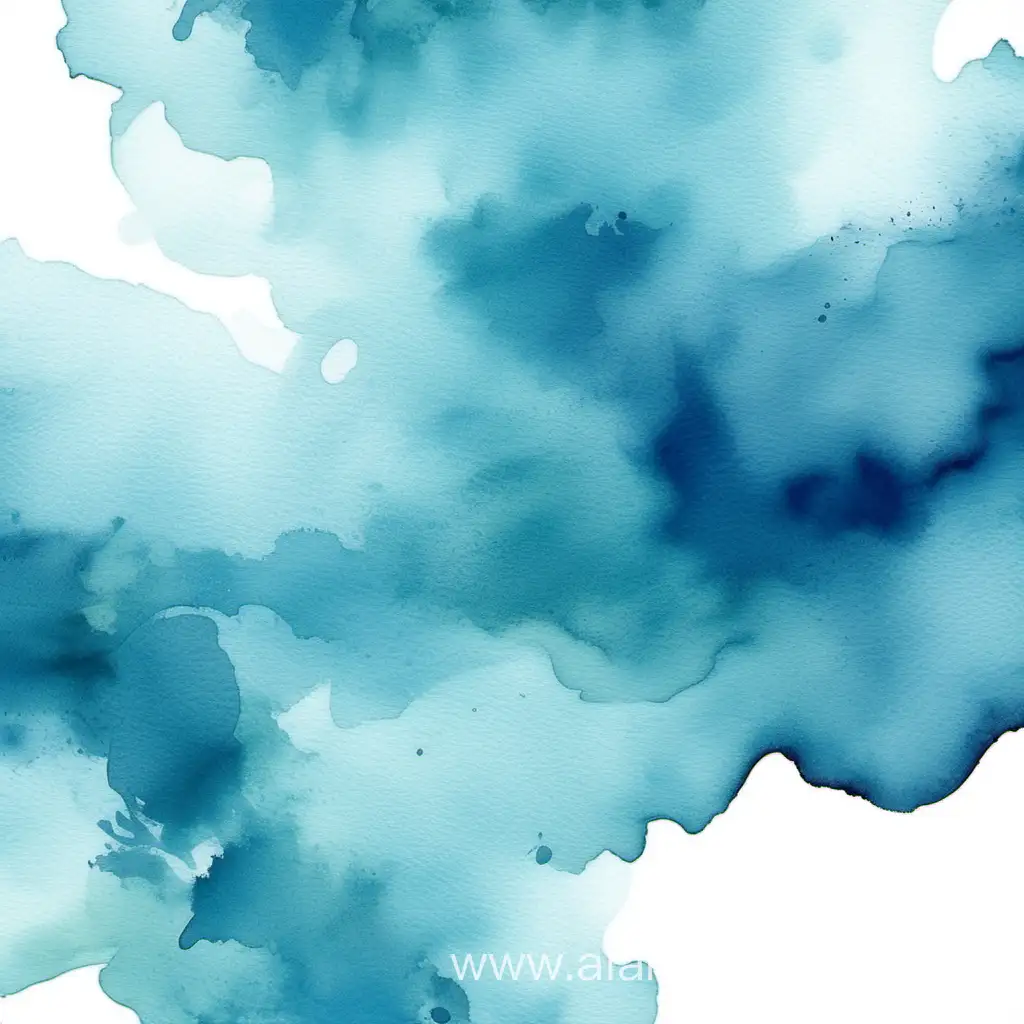 Tranquil-Abstract-Watercolor-Blue-Background