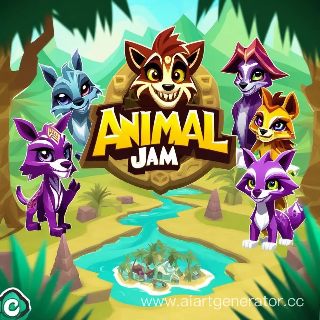 Animal-Jam-Game-in-the-World-of-Jamaa