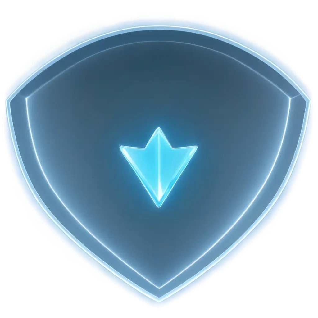 The energy shield is light blue with a translucent background. So that the energy color contrasts with the background