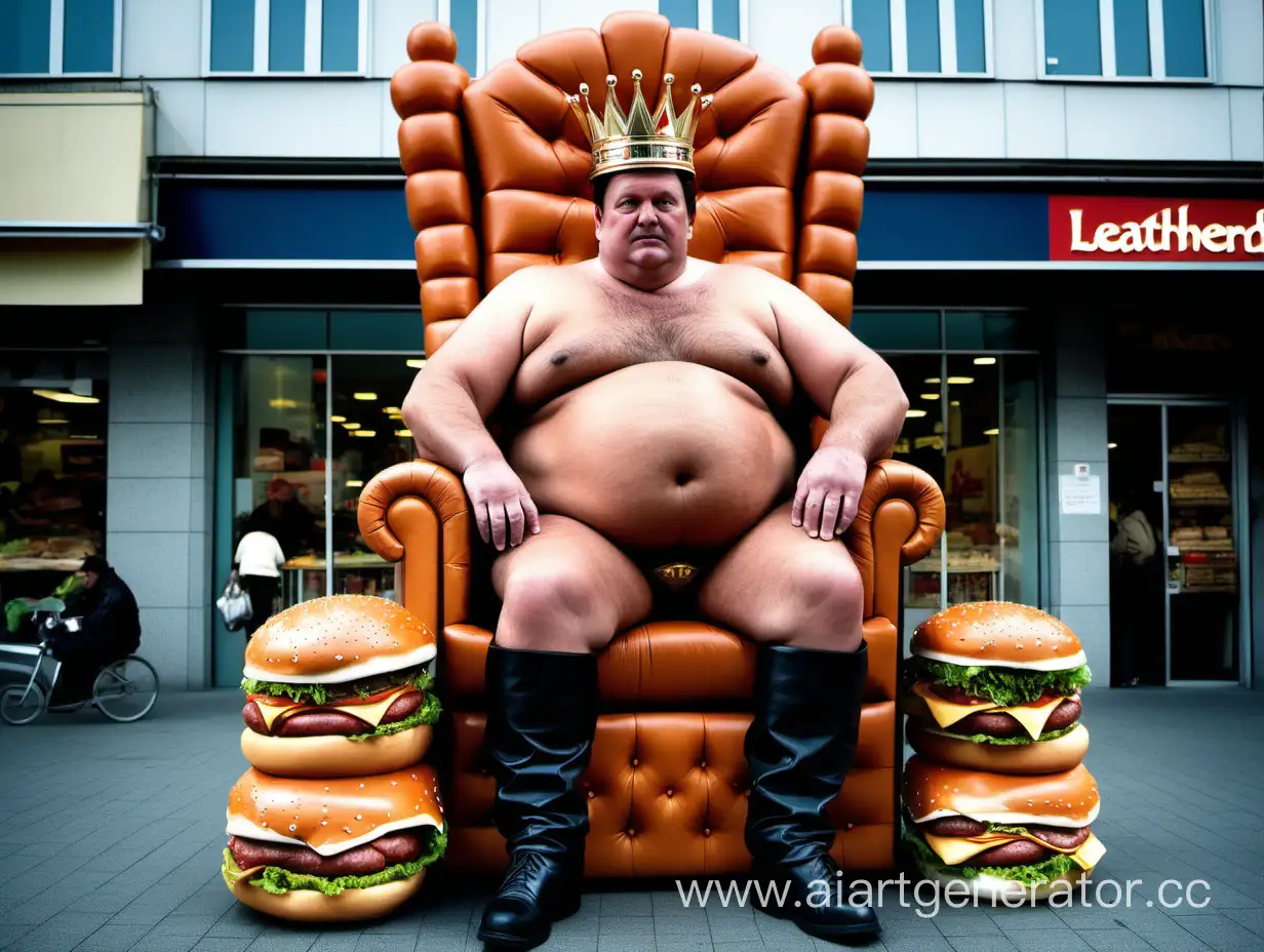 BurgerThrone-Majesty-King-Leather-and-His-Sausage-Scepter